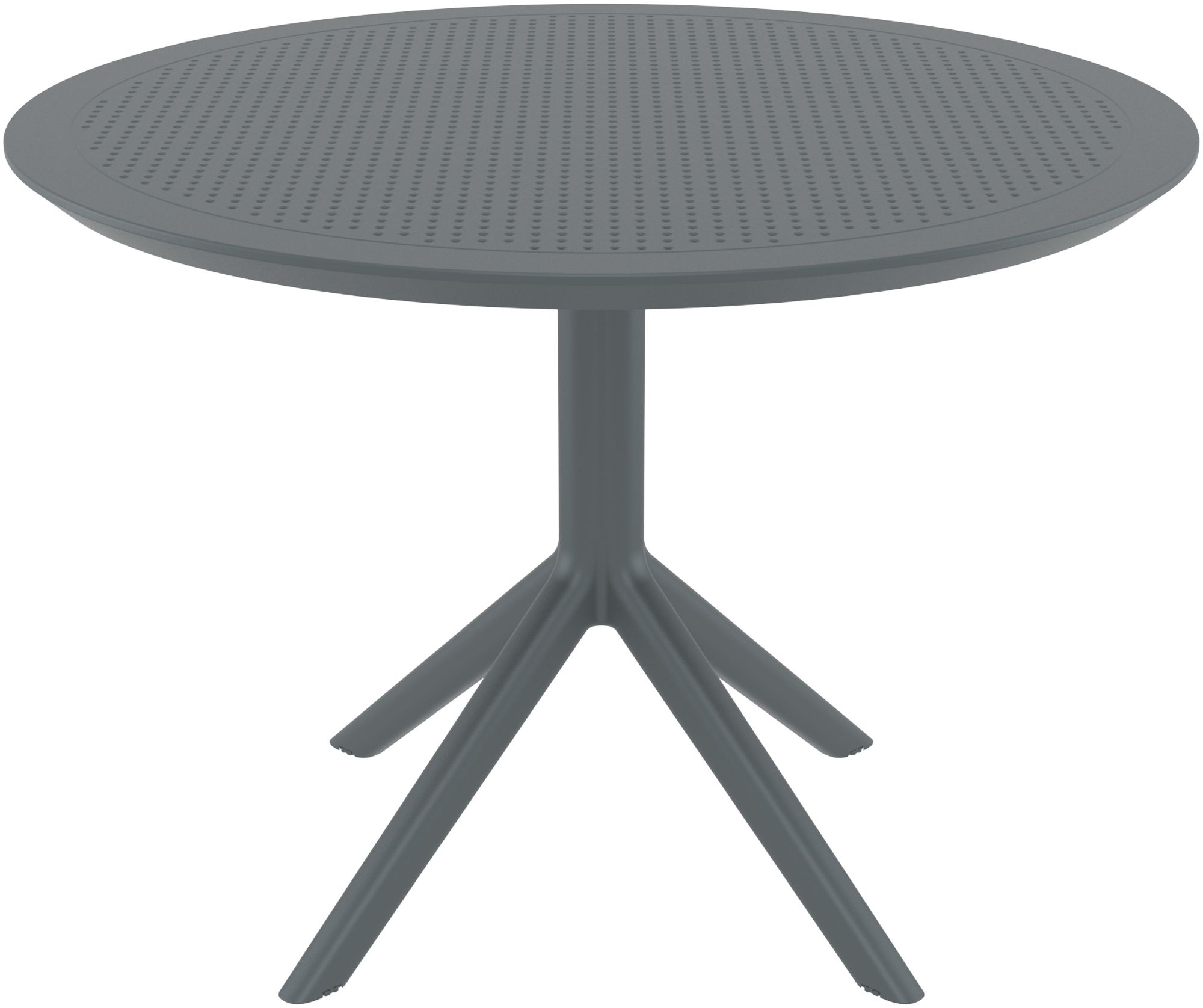 Tisch Sky 105 cm dunkelgrau
