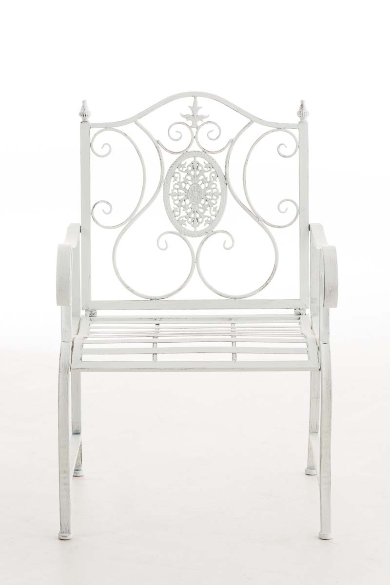 Stuhl Punjab antik weiß