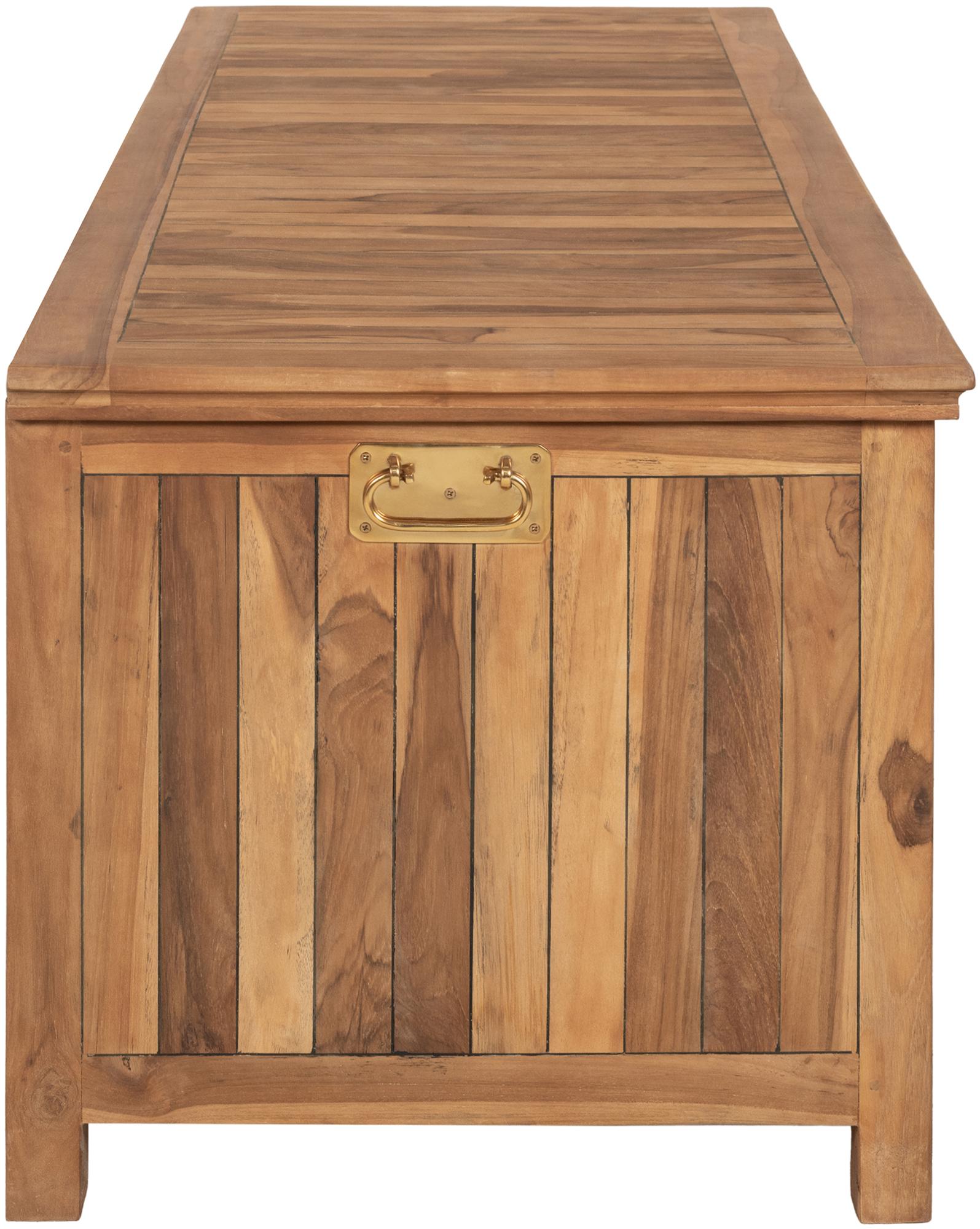 Auflagenbox Novena Teakholz teak 120 cm