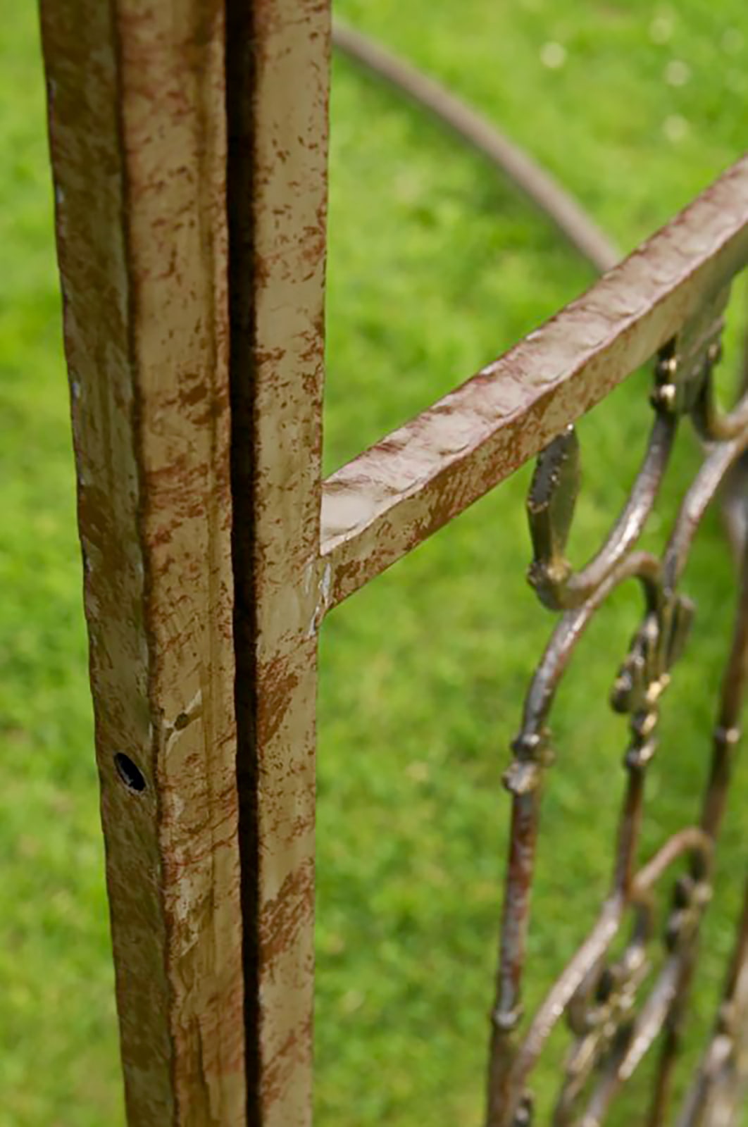 Luxus Pavillon Romantik rund 350 cm bronze