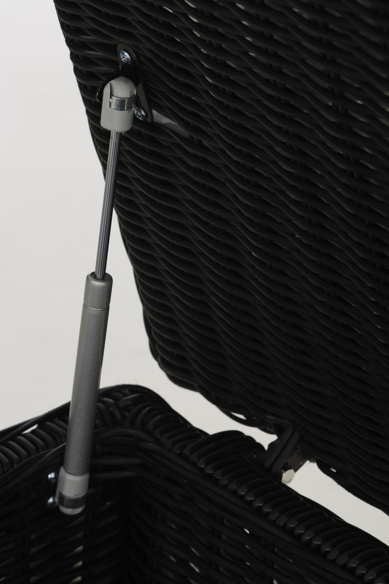 Polyrattan Luxus Auflagenbox 5mm schwarz L