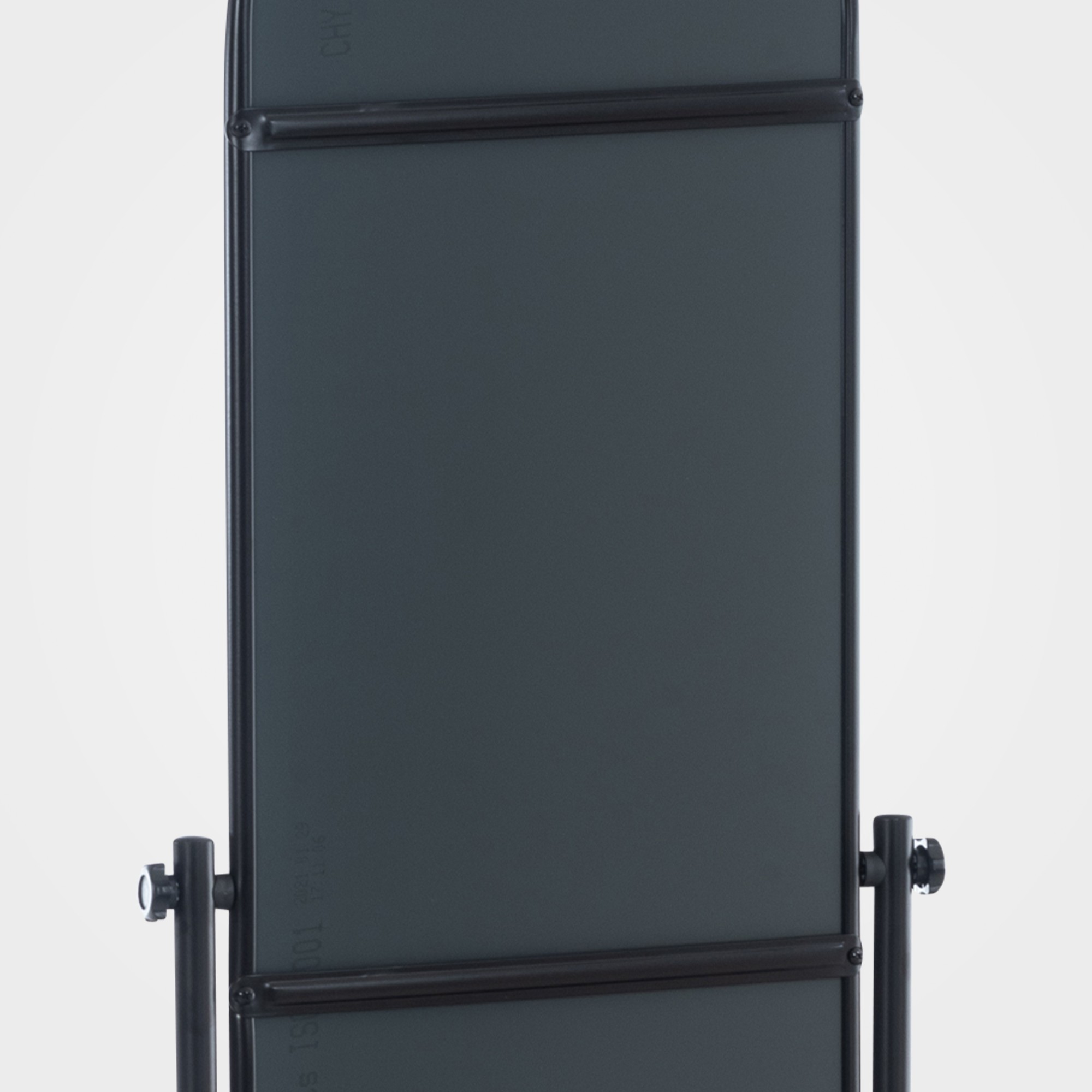 Standspiegel Nane Oval schwarz