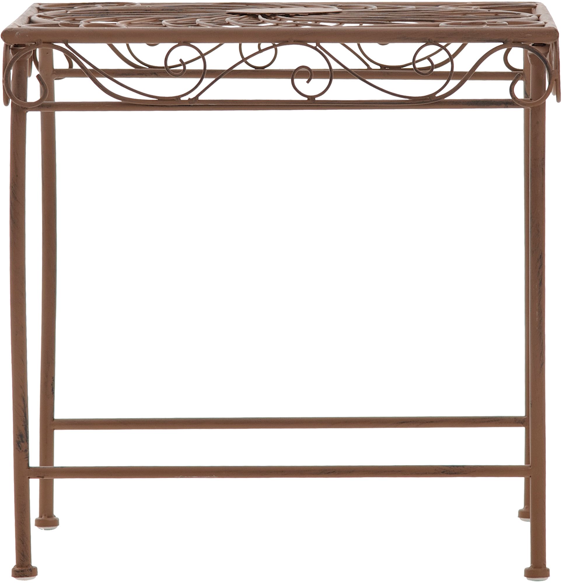 Gartentisch Zarina antik braun