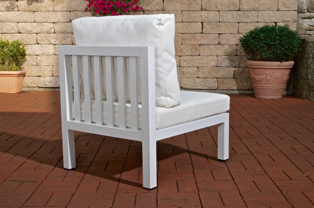 Vitus Living Mittel-Einzel-Sofa weiß cremeweiß