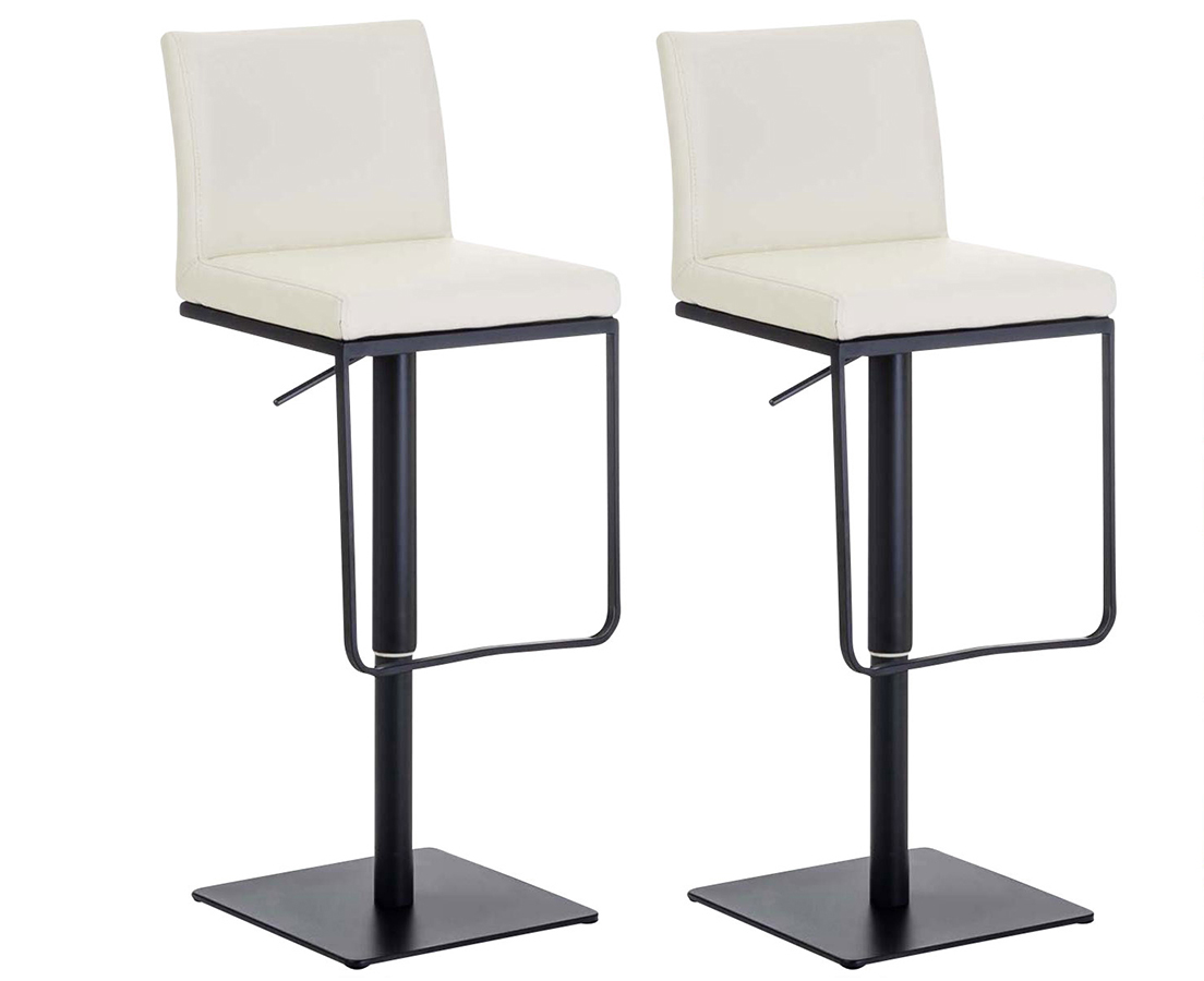2er Set Barhocker Panama Kunstlederbezug