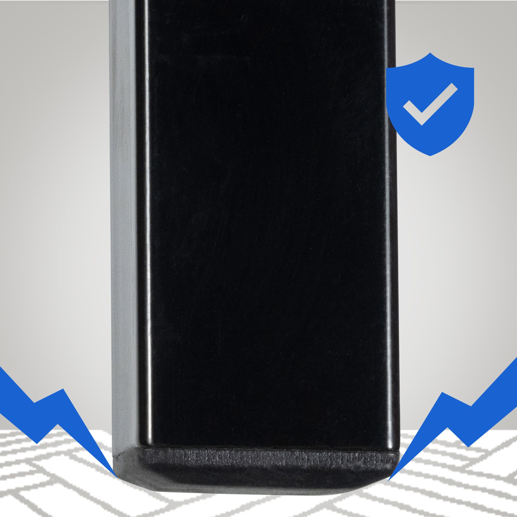 Metallbett Fargo schwarz 200x180x42 cm