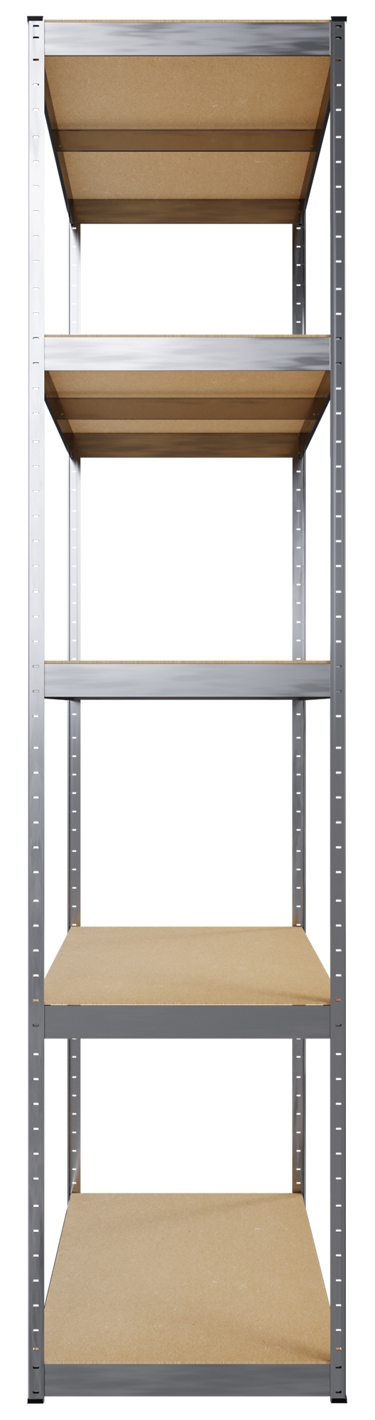 3er Regalsystem silber