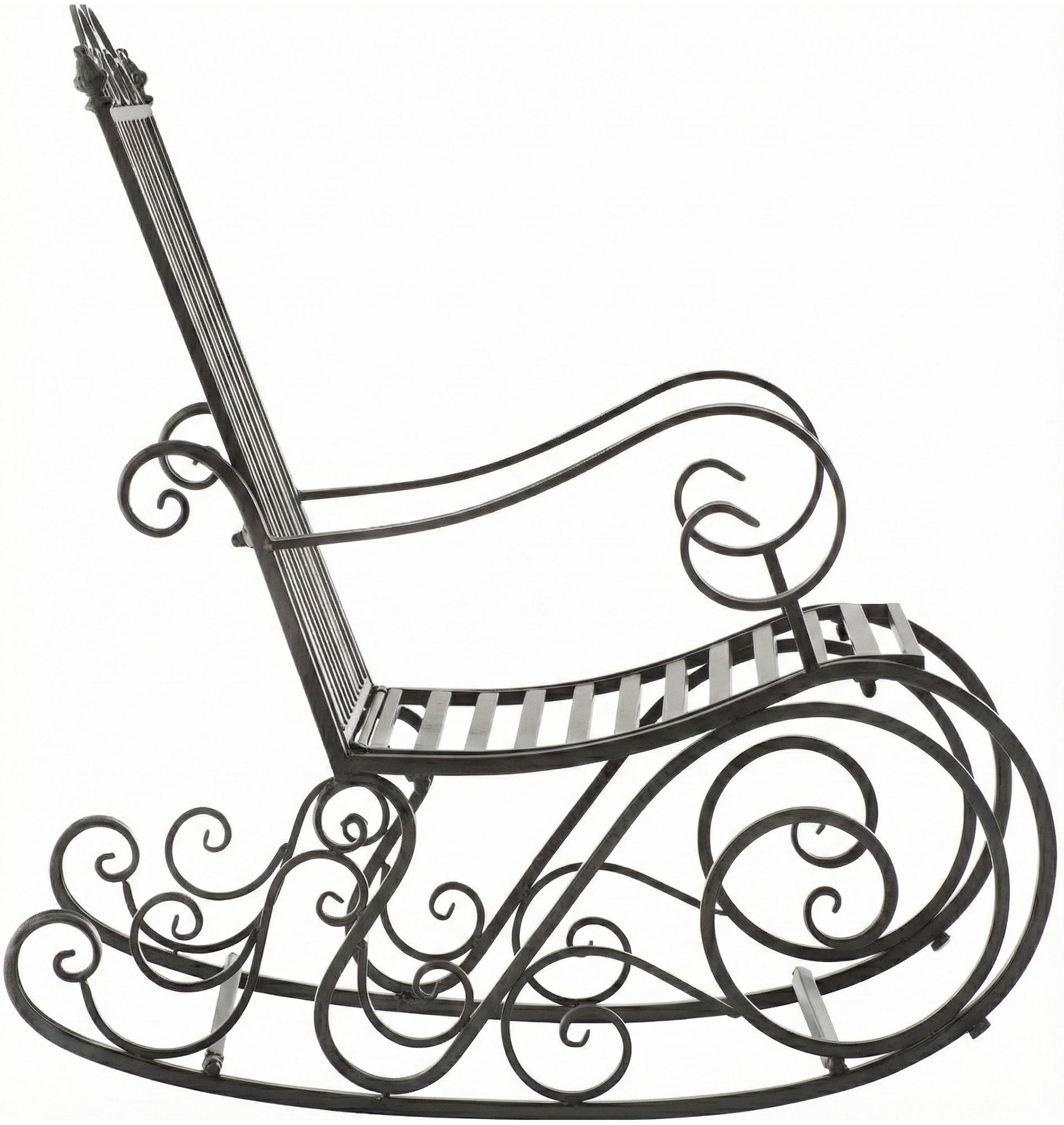 Schaukelstuhl Smilla anthrazit