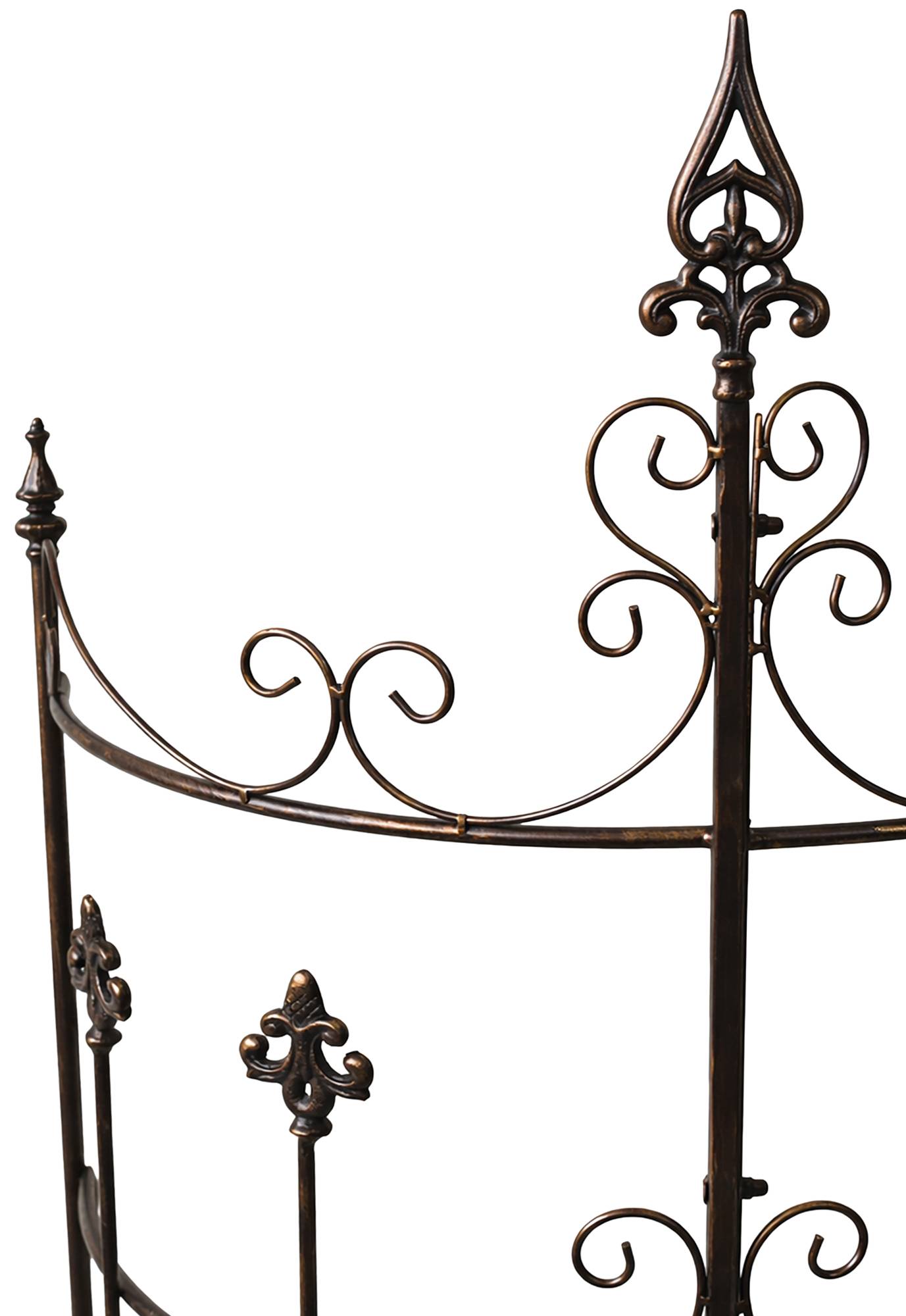 2er Set Rankgitter Klivia bronze