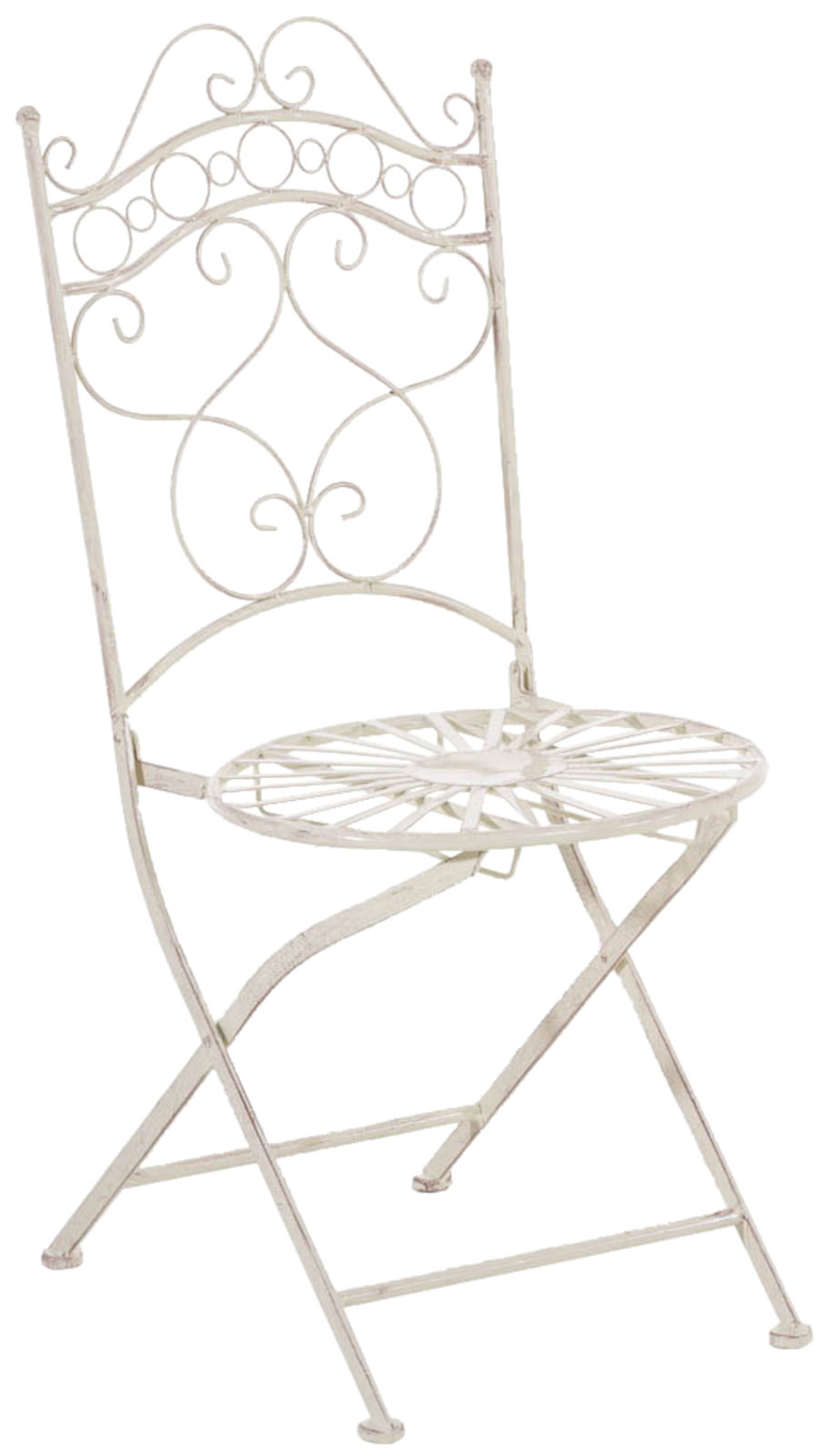 2er Set Stühle Indra antik-creme