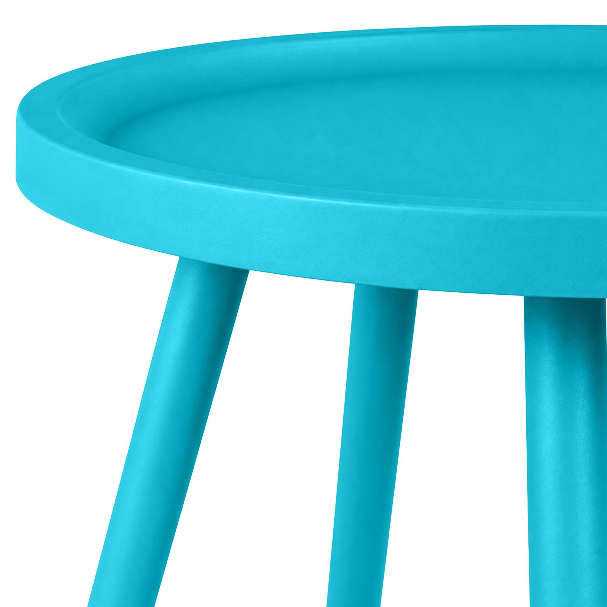Beistelltisch Busan Ø 40 cm blau