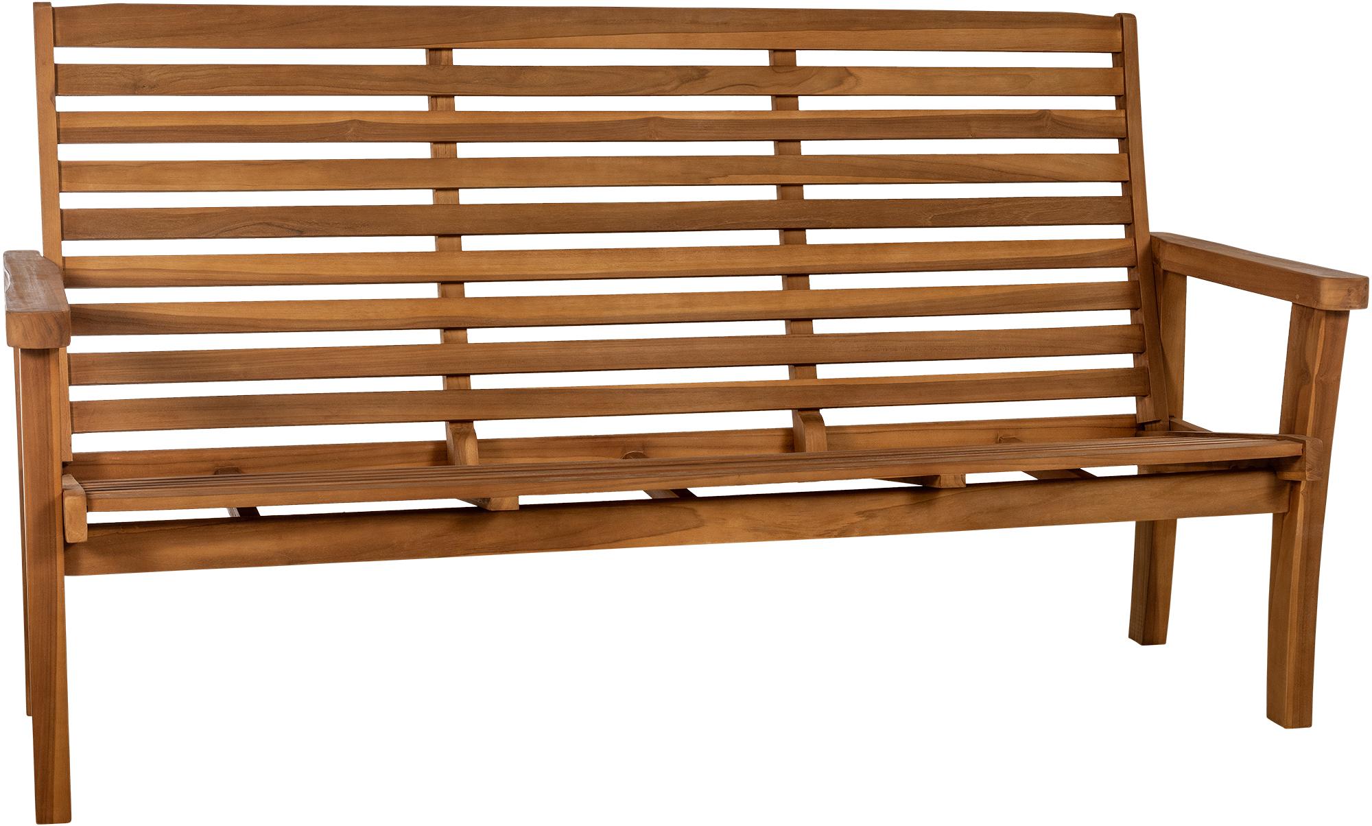 Teakbank Nicosia mit Liegefunktion teak 200 cm