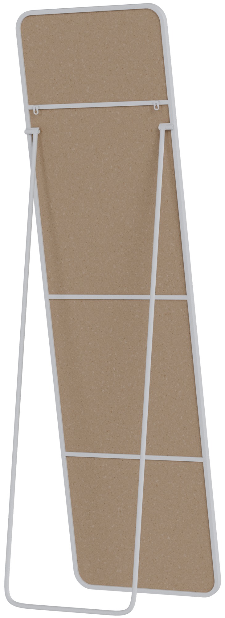Spiegel Gurnee weiß matt 140x40 cm