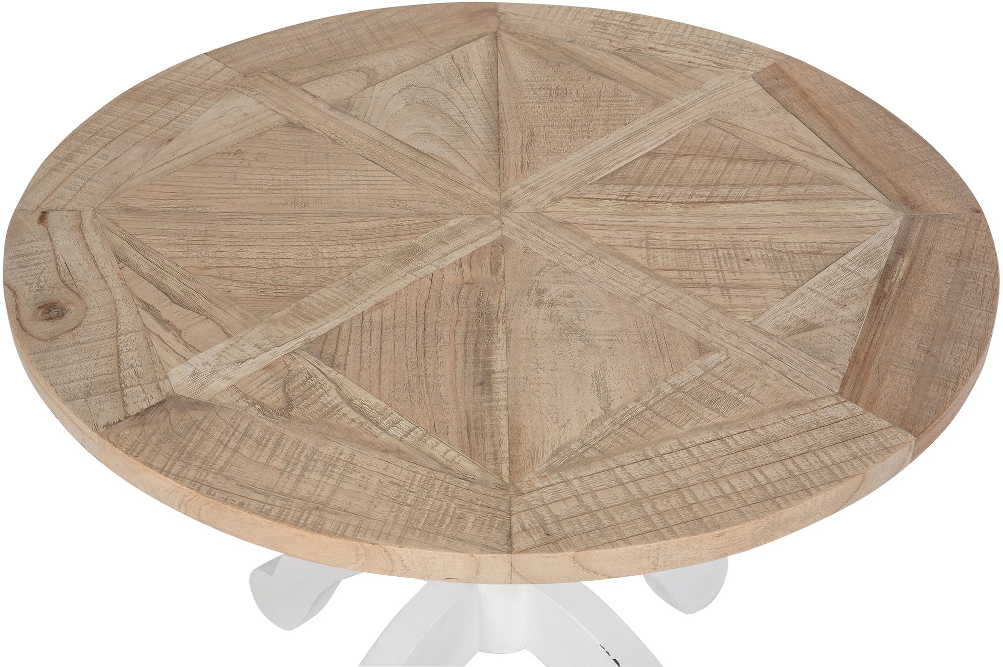 Esstisch Roswell 90 cm natura/weiß