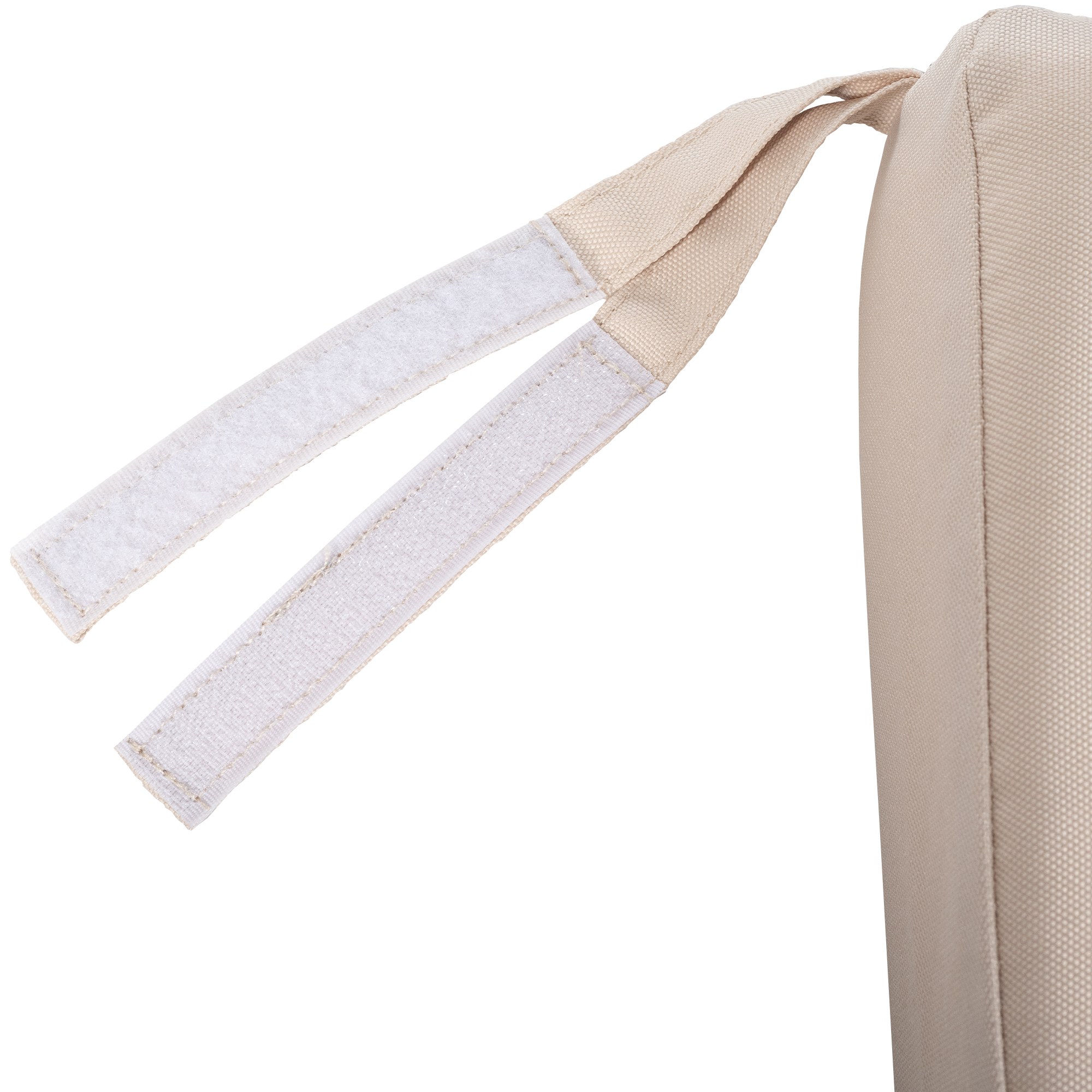 Sitzkissen creme 186x48x8 cm
