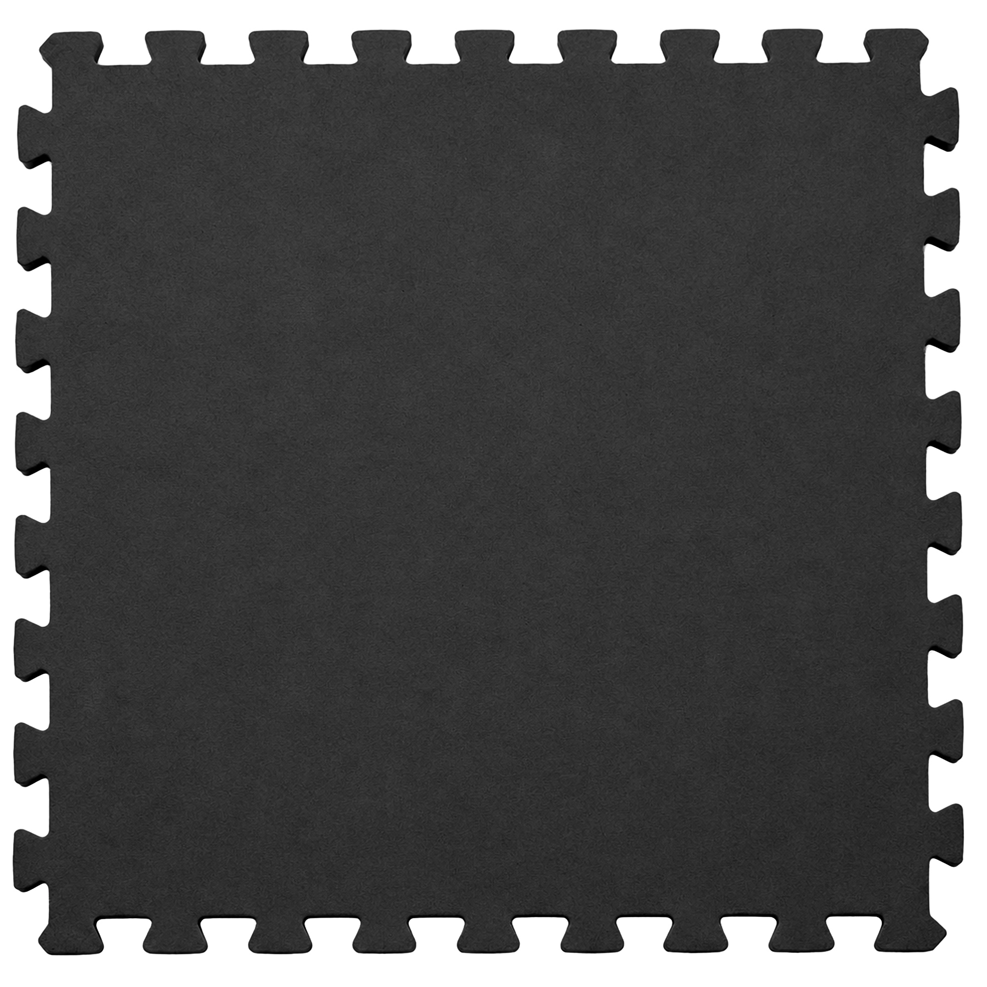 Bodenschutzmatte 61x61 cm 6er-Set schwarz