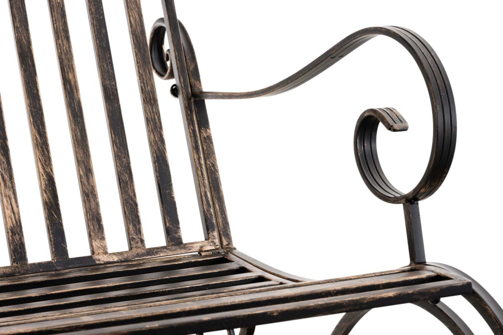 2er Set Schaukelstühle Smilla bronze