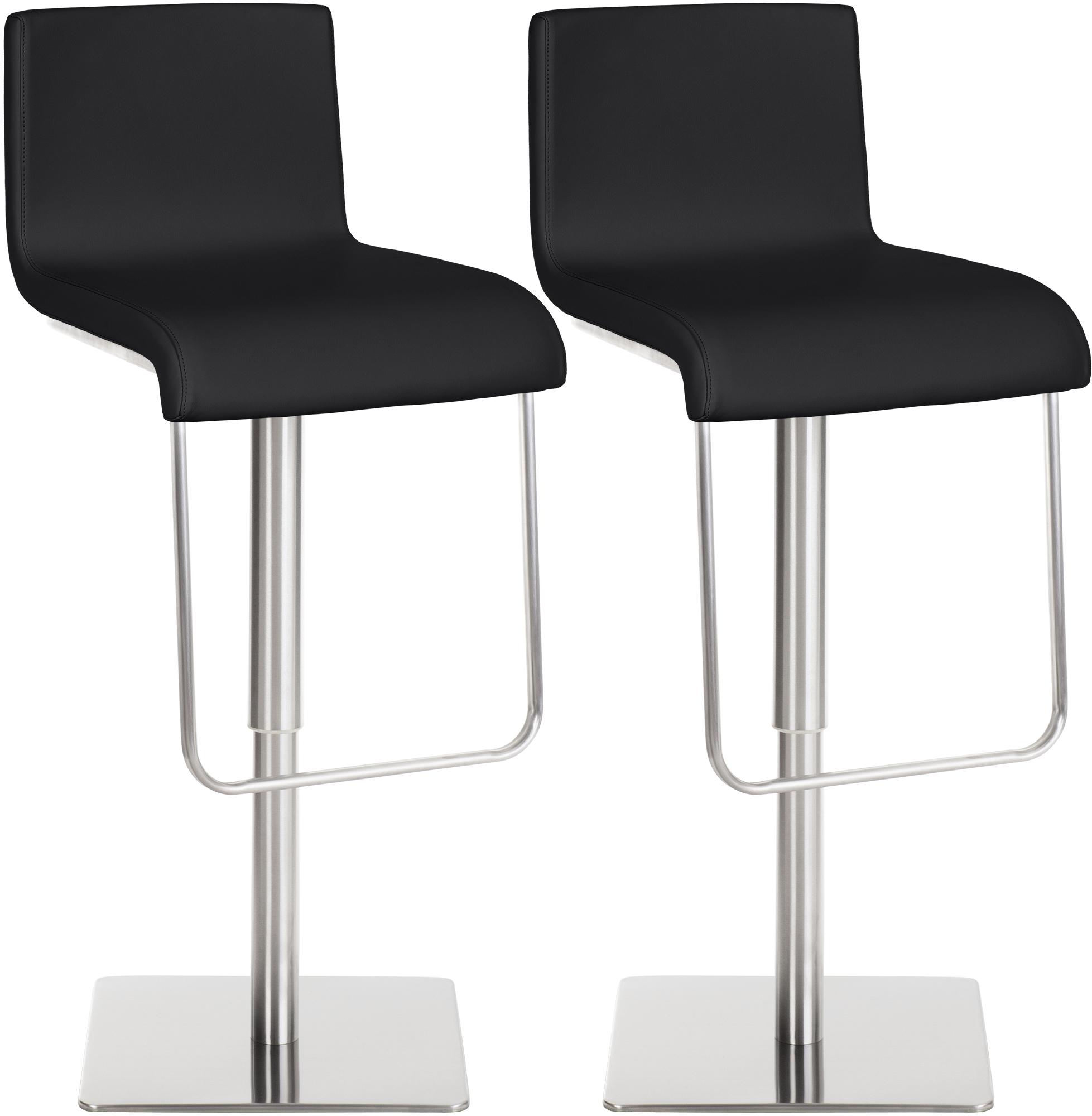 2er Set Barhocker Limon Kunstlederbezug