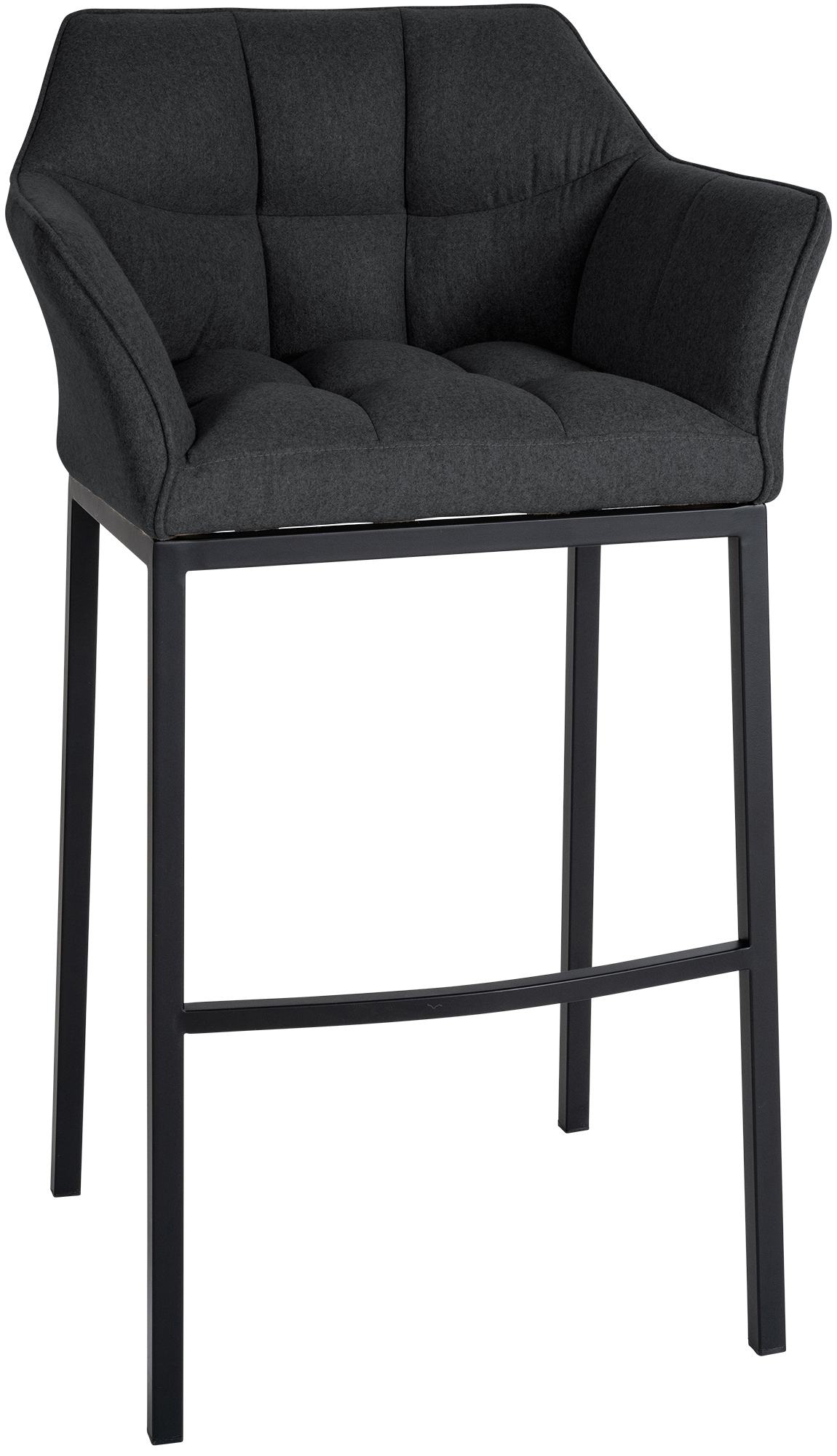 Barhocker Damaso Filz mit Vierfußgestell