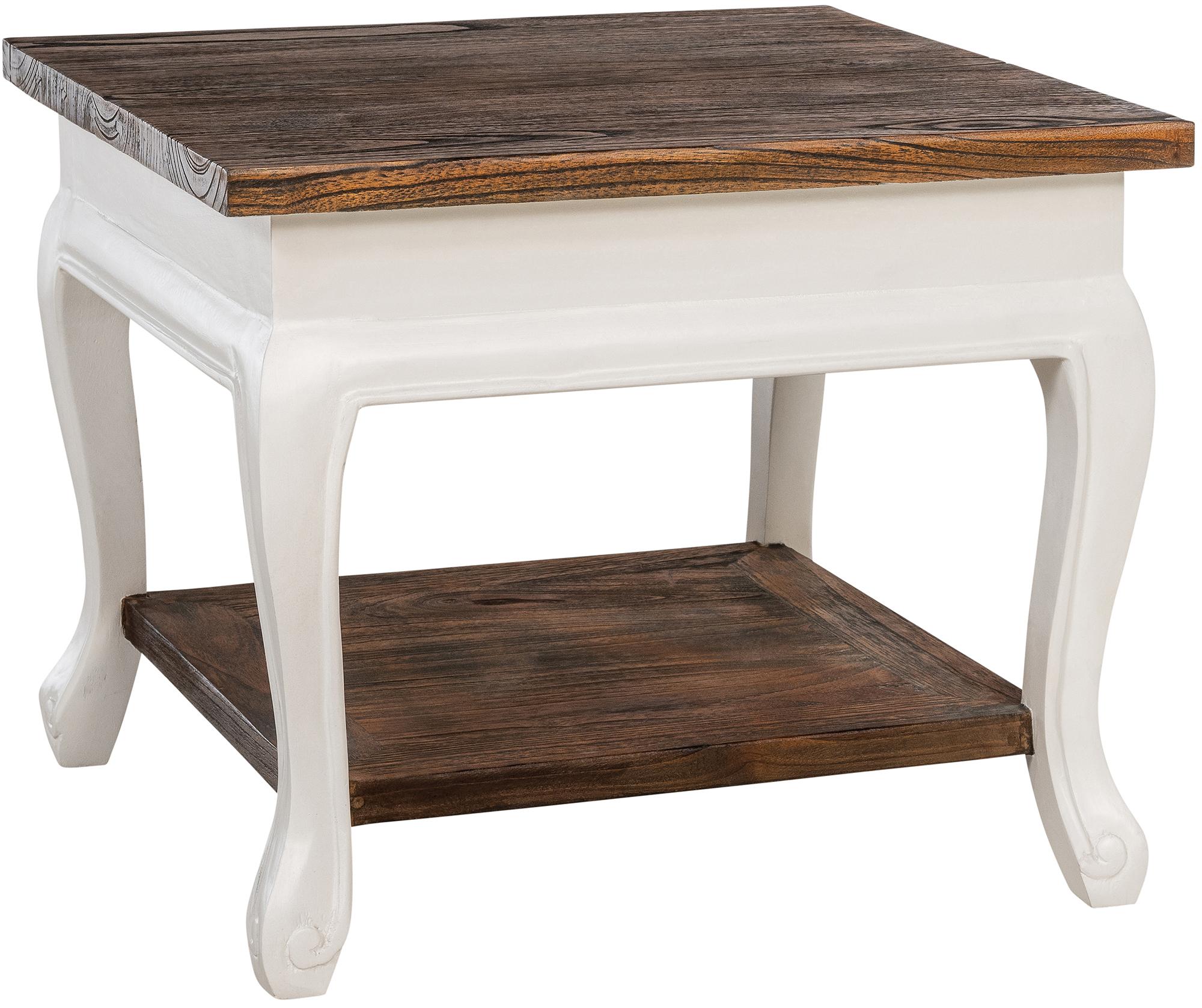Couchtisch Thordis dunkelbraun 60x60 cm