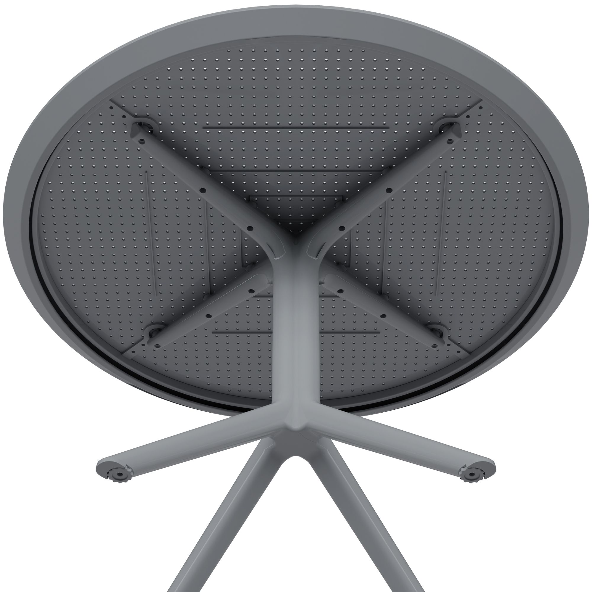 Tisch Sky 105 cm dunkelgrau
