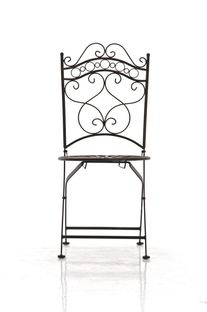 Eisen Gartenstuhl Indra bronze
