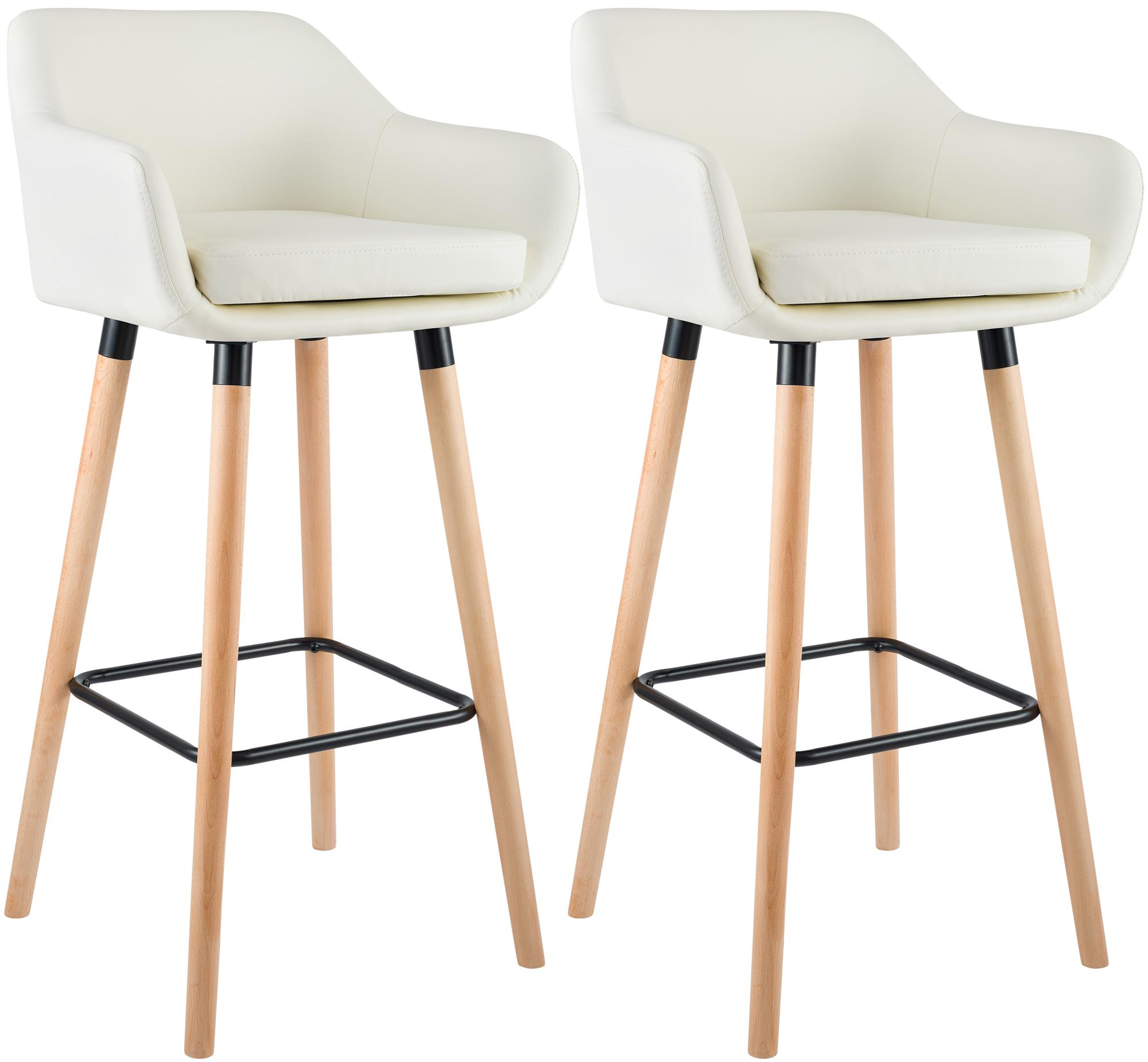 2er Set Barhocker Grant Kunstleder