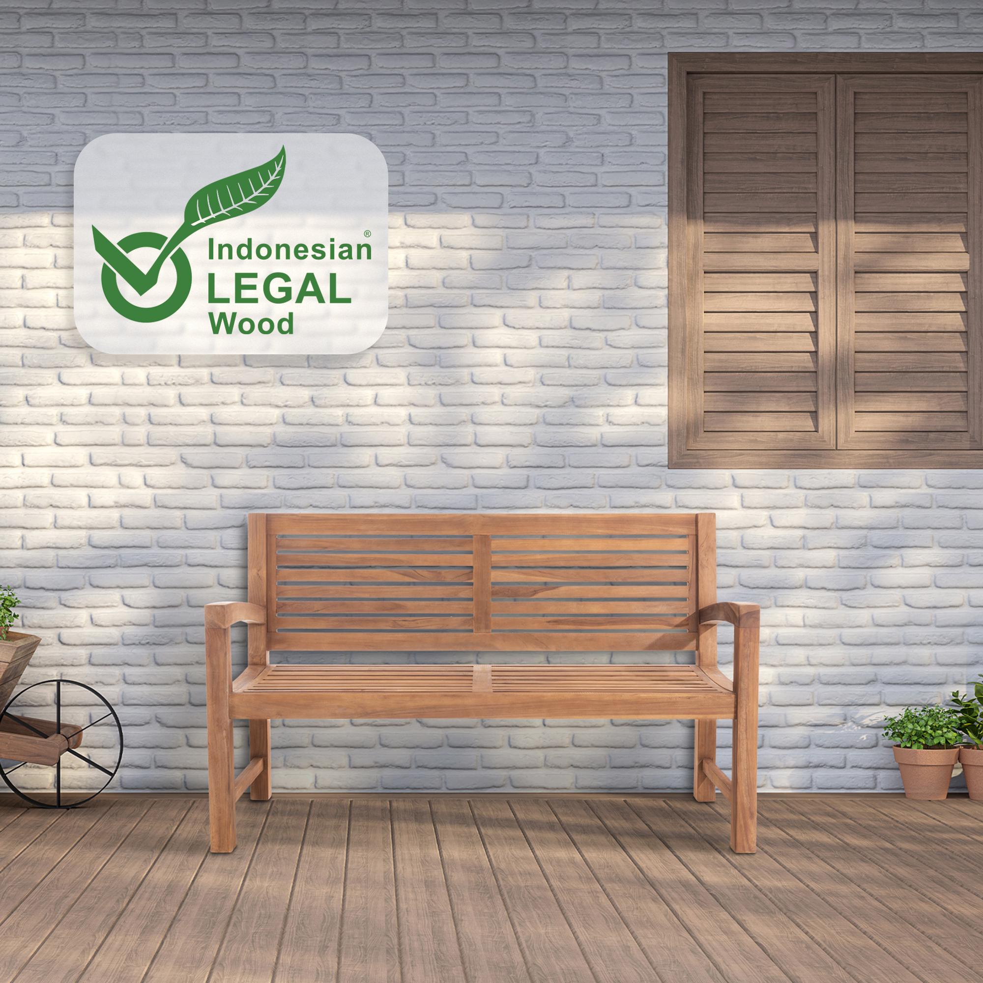Teakbank Halden teak 150 cm