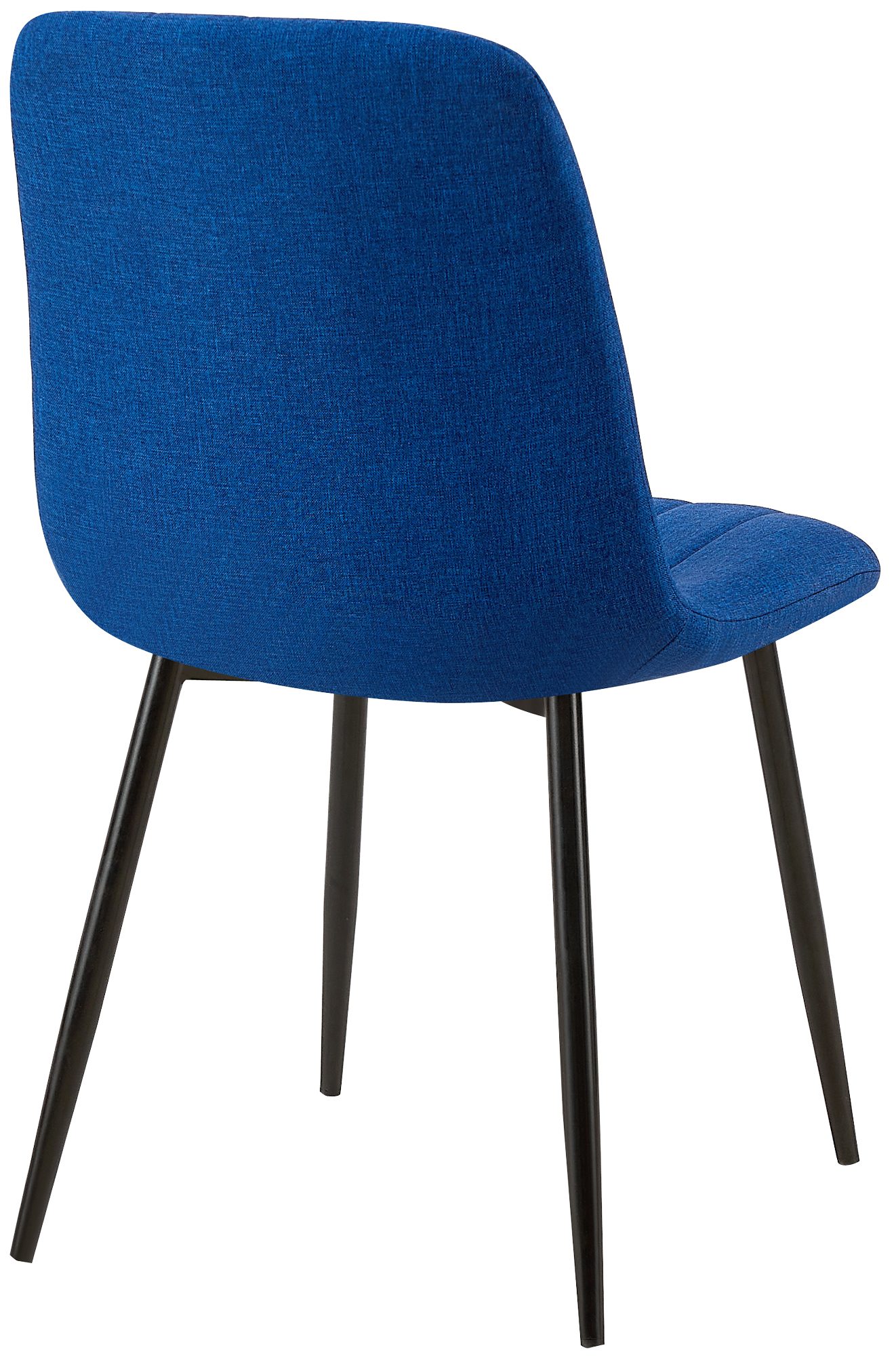 4er Set Stühle Dijon blau Stoff