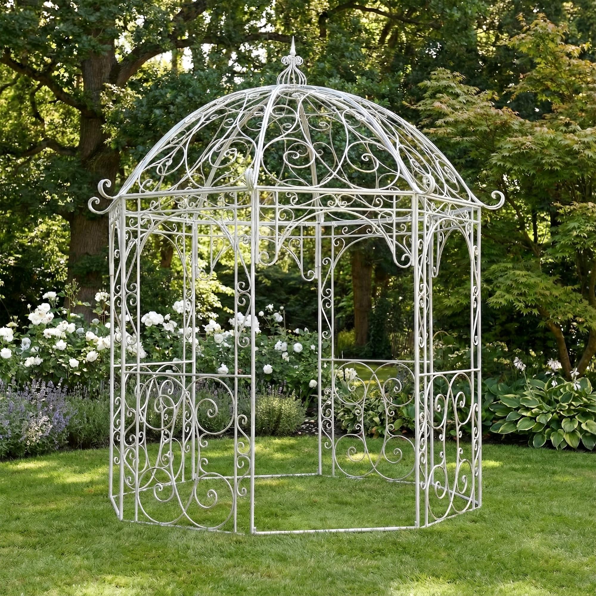 Pavillon Leila weiß