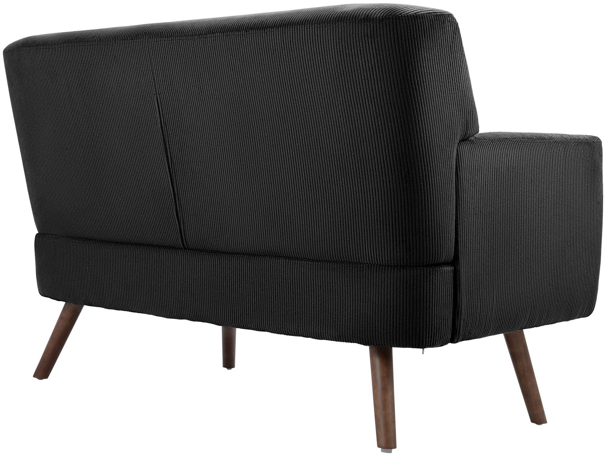 Sofa Kioni Cord schwarz