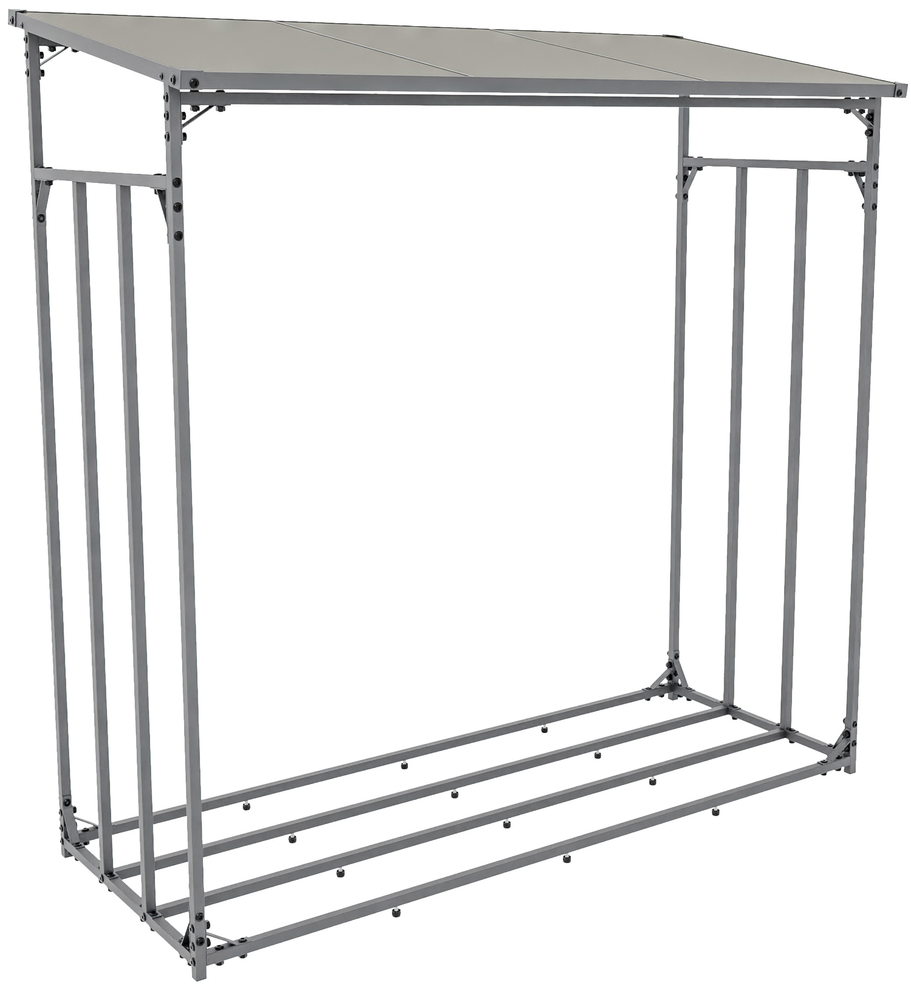 Kaminholzunterstand Ruston Aluminium XL