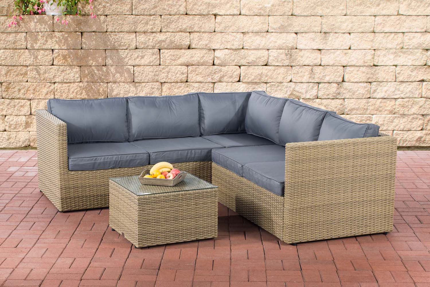 Polyrattan-Ecksofa-Garnitur-Genero-5mm-115100