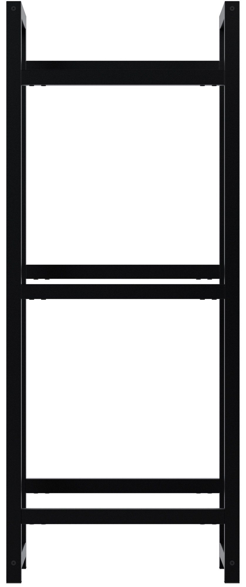 Getränkekistenständer Stack schwarz 116x47x31 cm