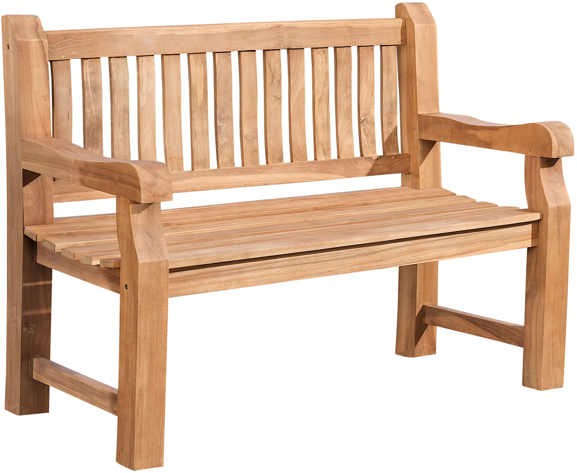 Teakbank Jackson V2 teak 120 cm