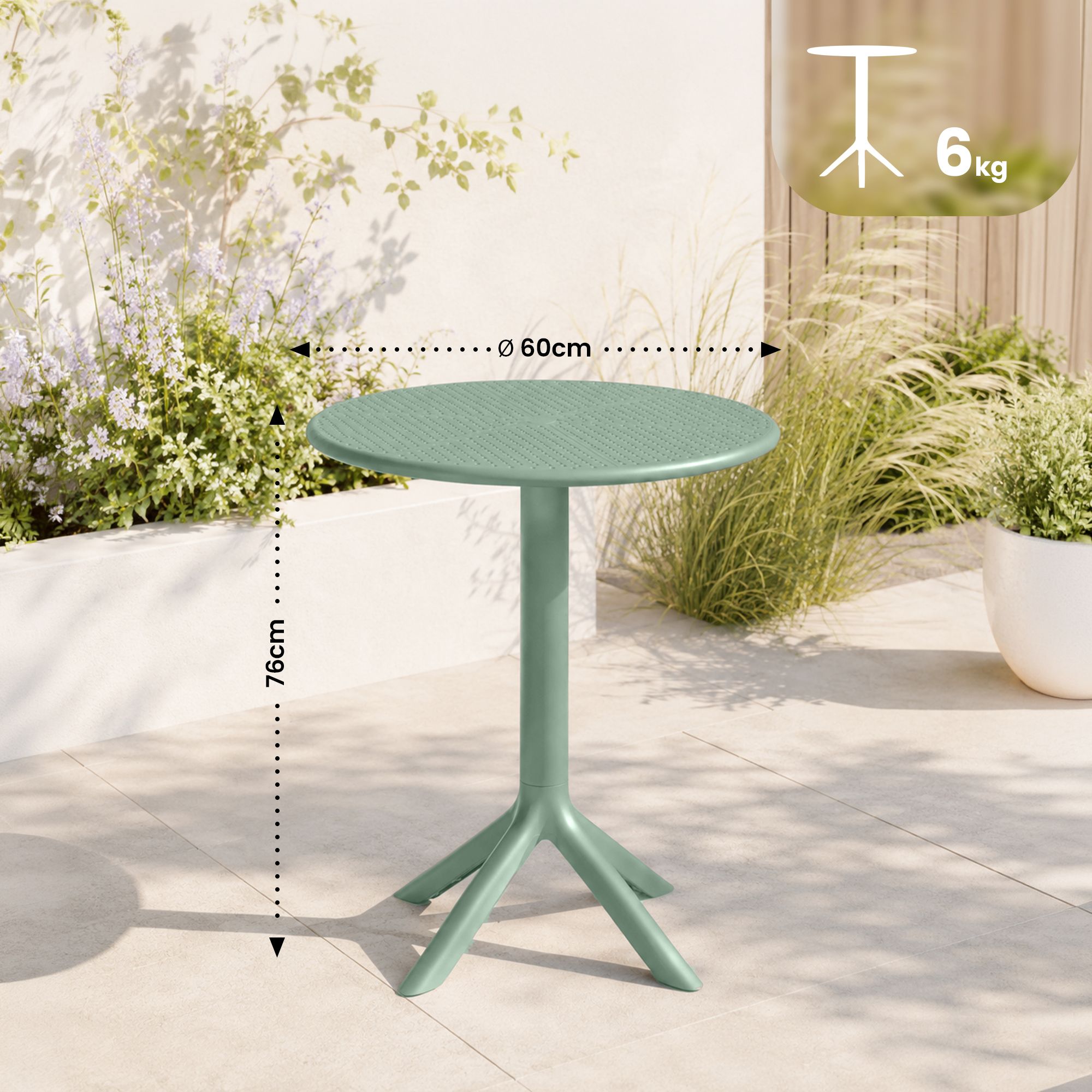 Tisch Lacota rund 60 cm