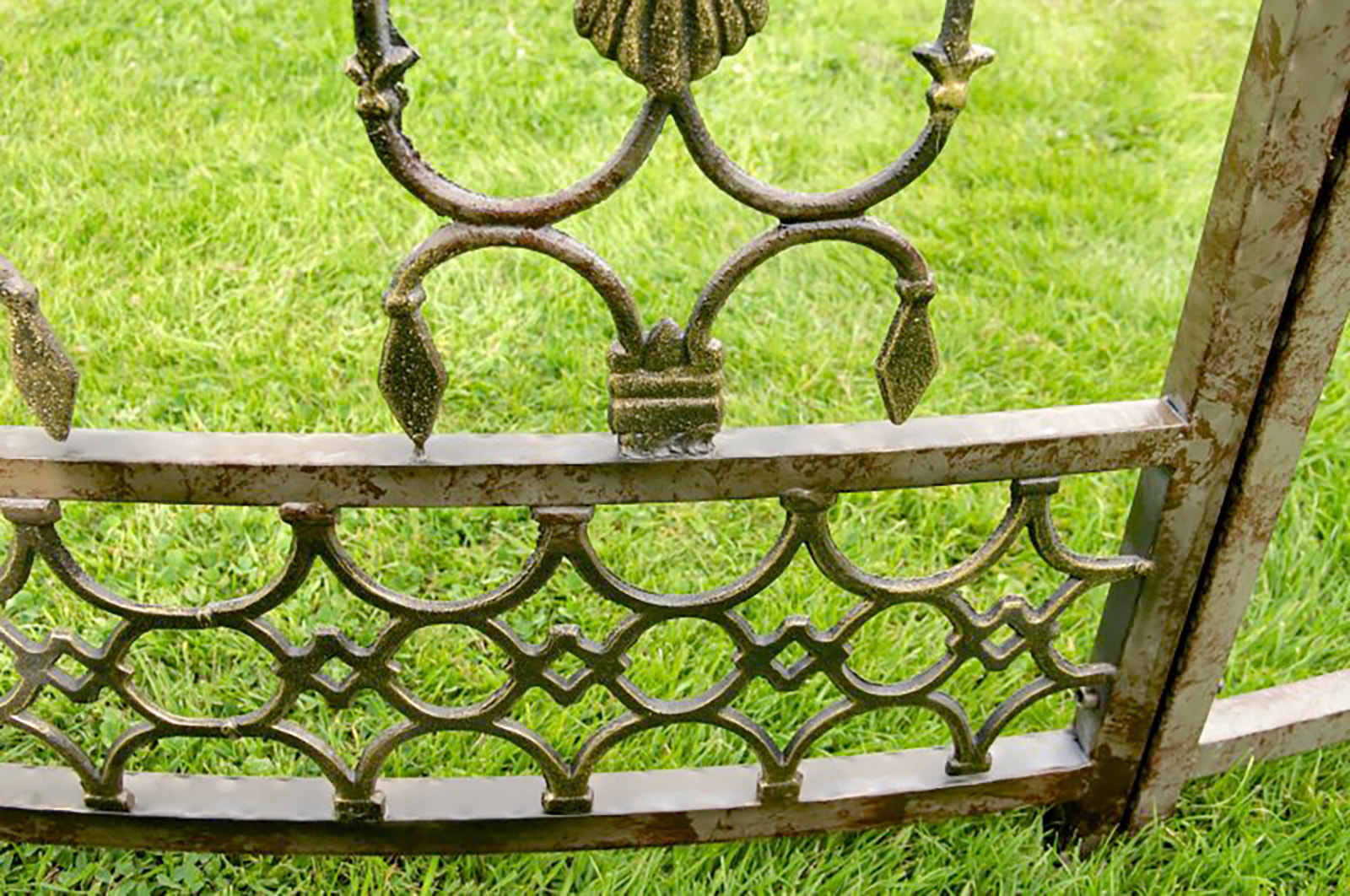 Luxus Pavillon Romantik rund 350 cm bronze