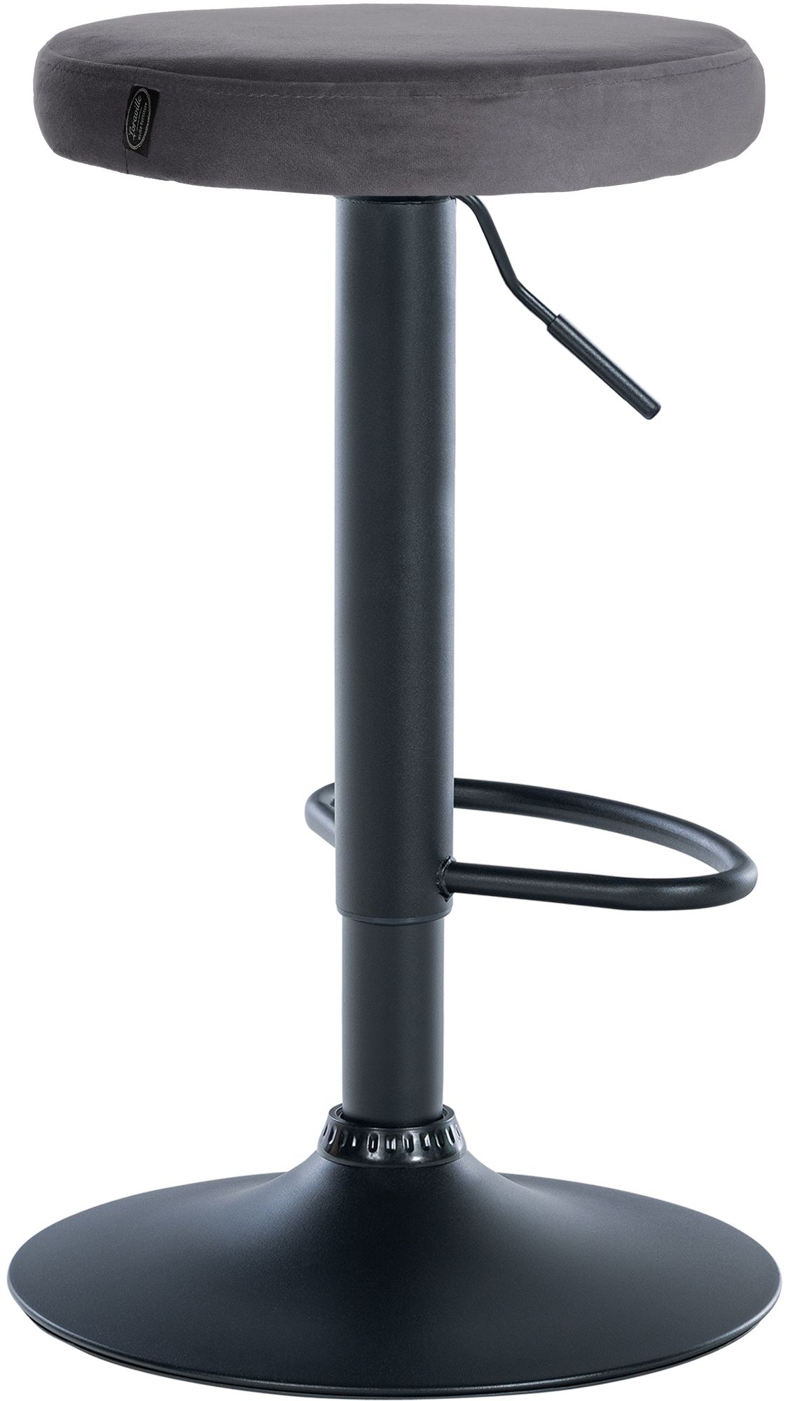 2er Set Barhocker Ponte Samt