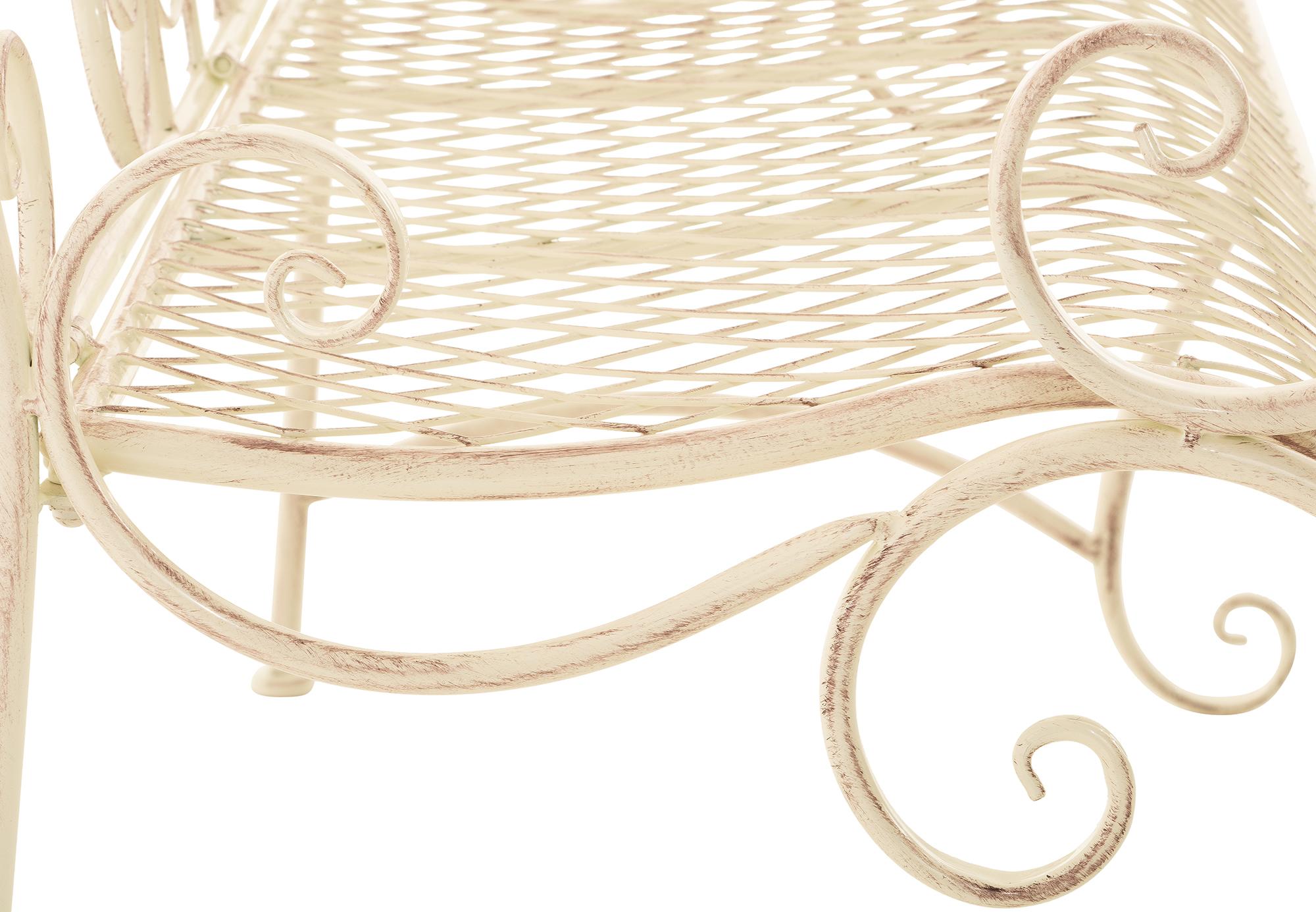 Gartenbank Tara antik-creme