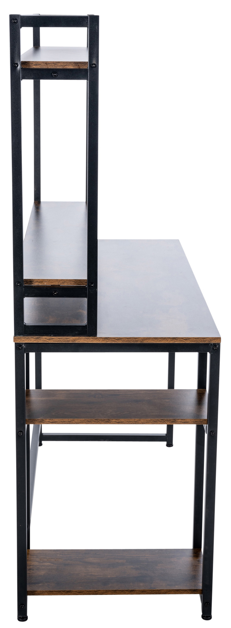 Schreibtisch Billings schwarz/braun