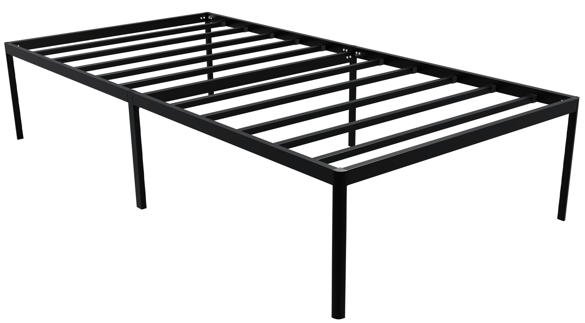 Metallbett Hamlin schwarz 200x100x41 cm