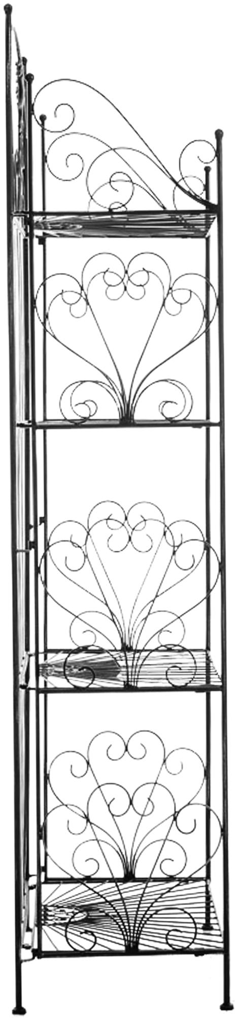 Standregal Mia aus Eisen 153 x 62 cm