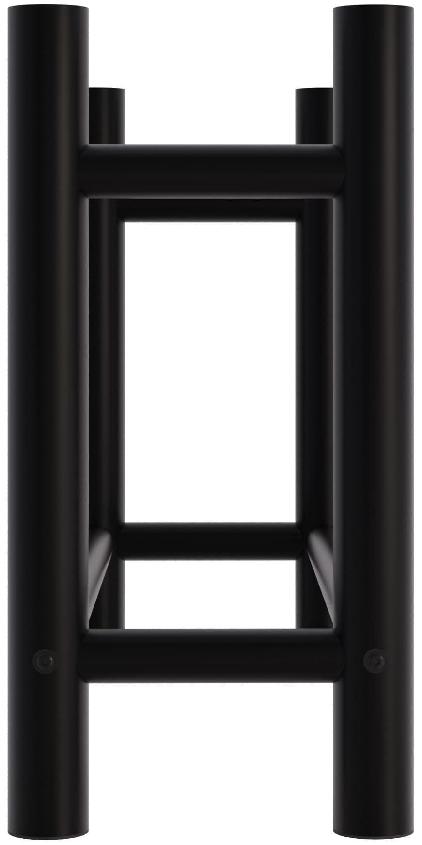 Kaminholzständer Medya schwarz 30x80x60 cm rund