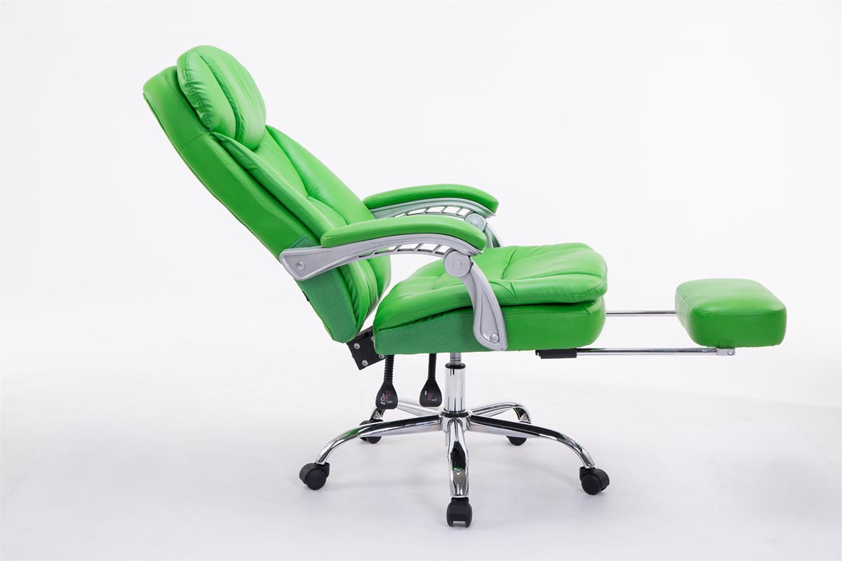 Bürostuhl XL Troy Kunstleder grün