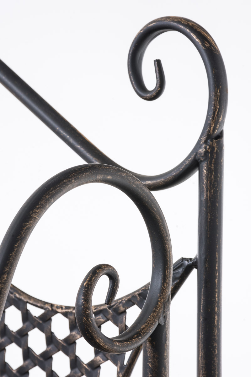 Standregal Anika aus Eisen bronze