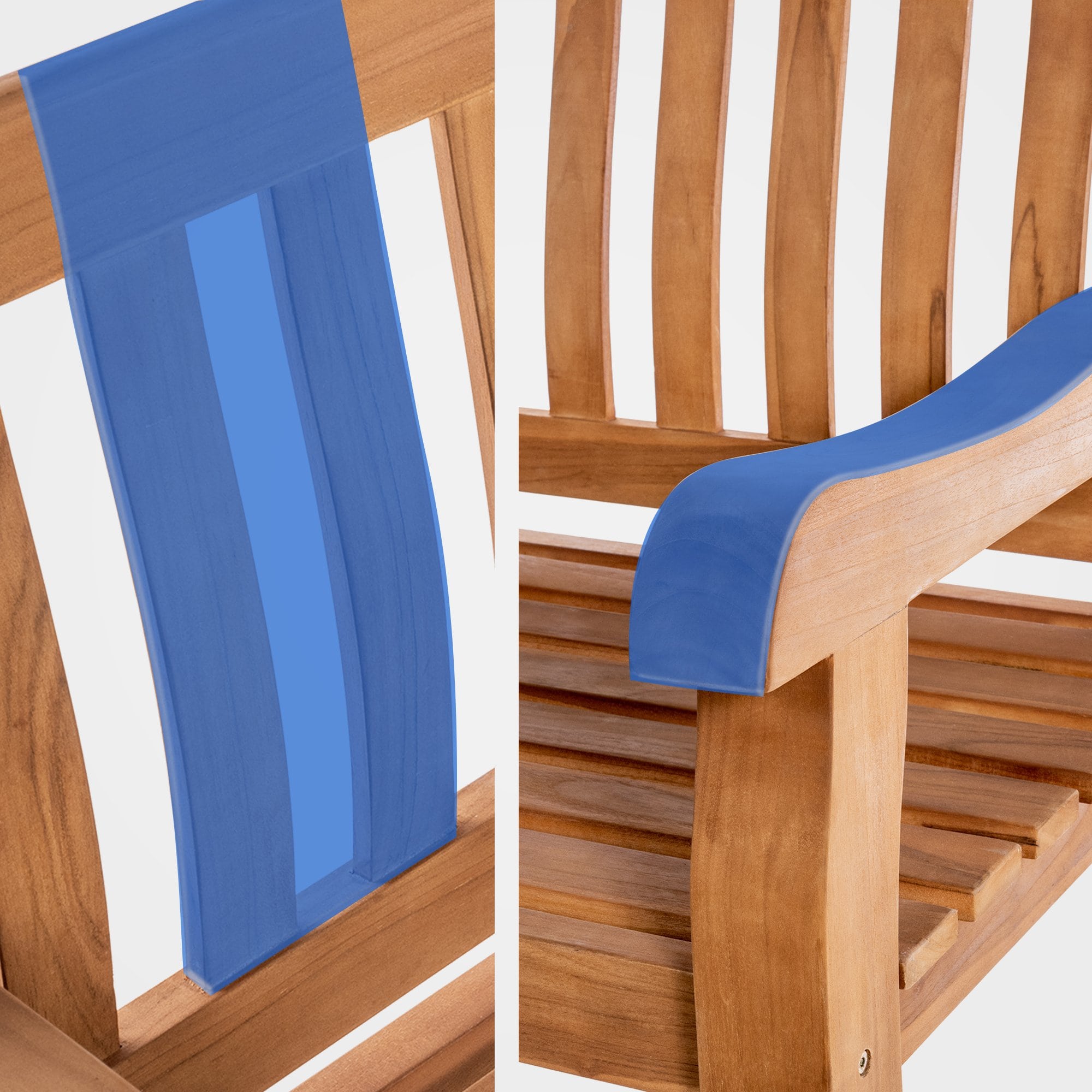 Teakbank Orlando teak 150 cm