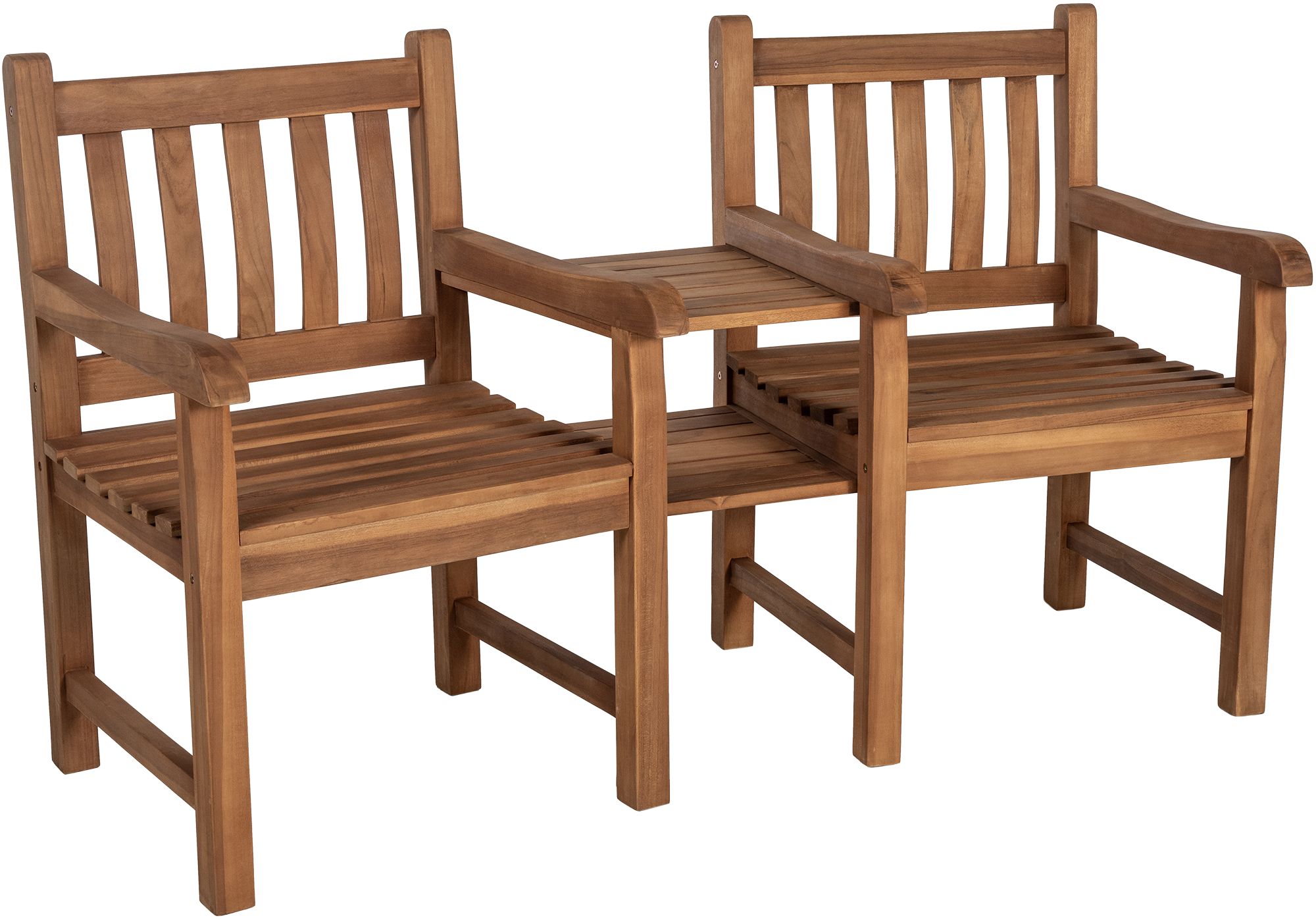Teakbank Briony mit Tisch teak