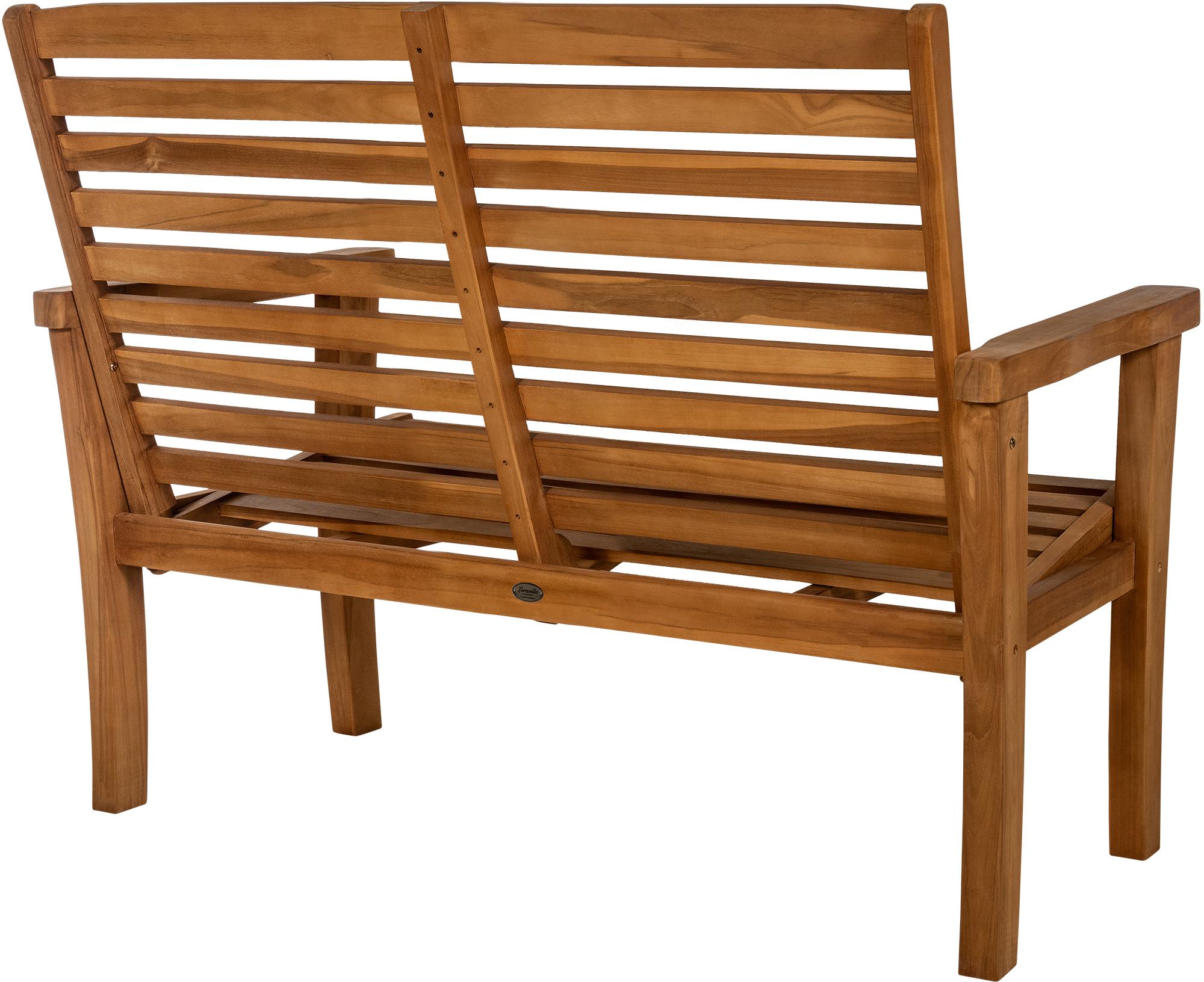 Teakbank Nicosia mit Liegefunktion teak 150 cm