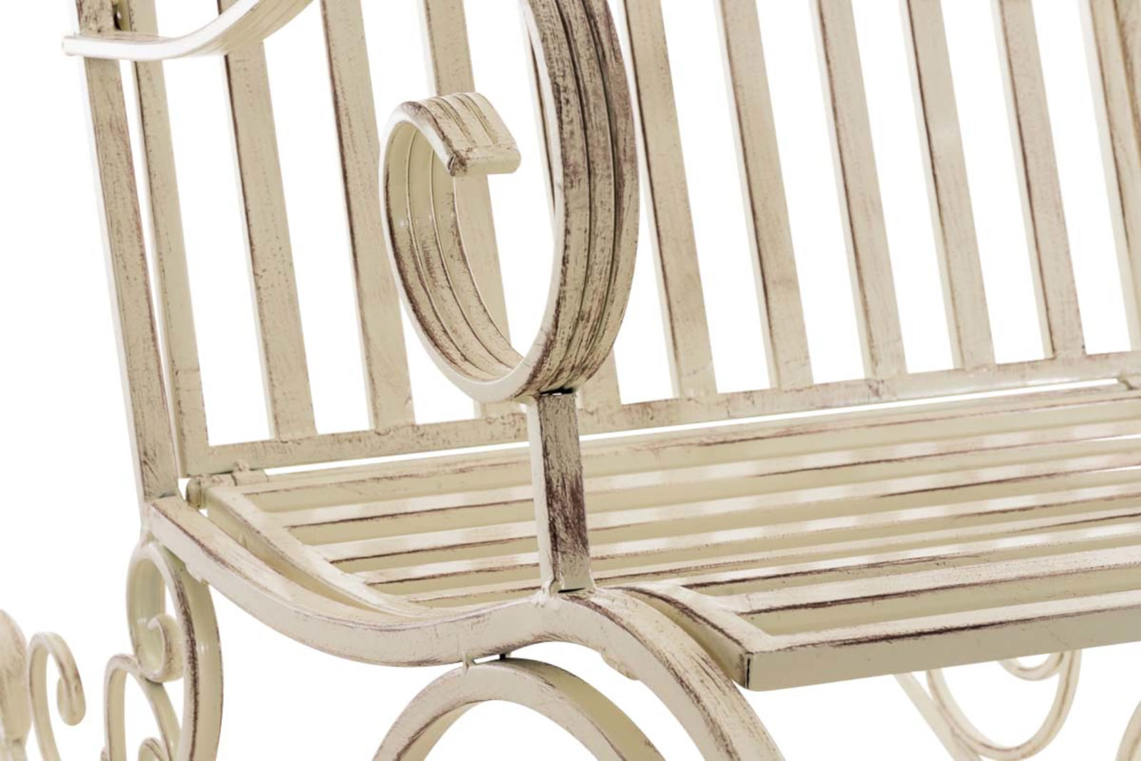 2er Set Schaukelstühle Smilla antik-creme