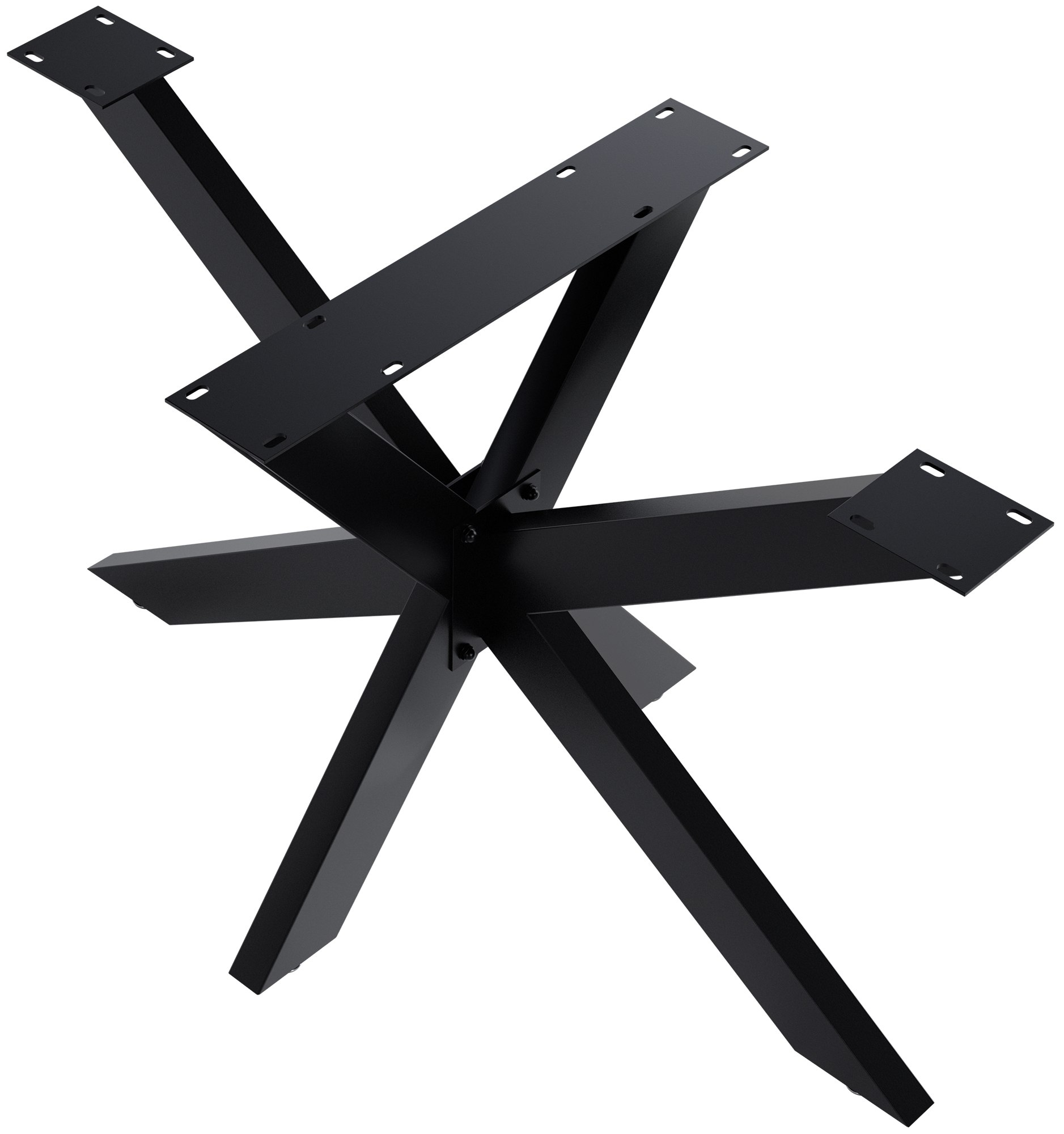 Tischbeine Hardwick schwarz 120x68x71 cm